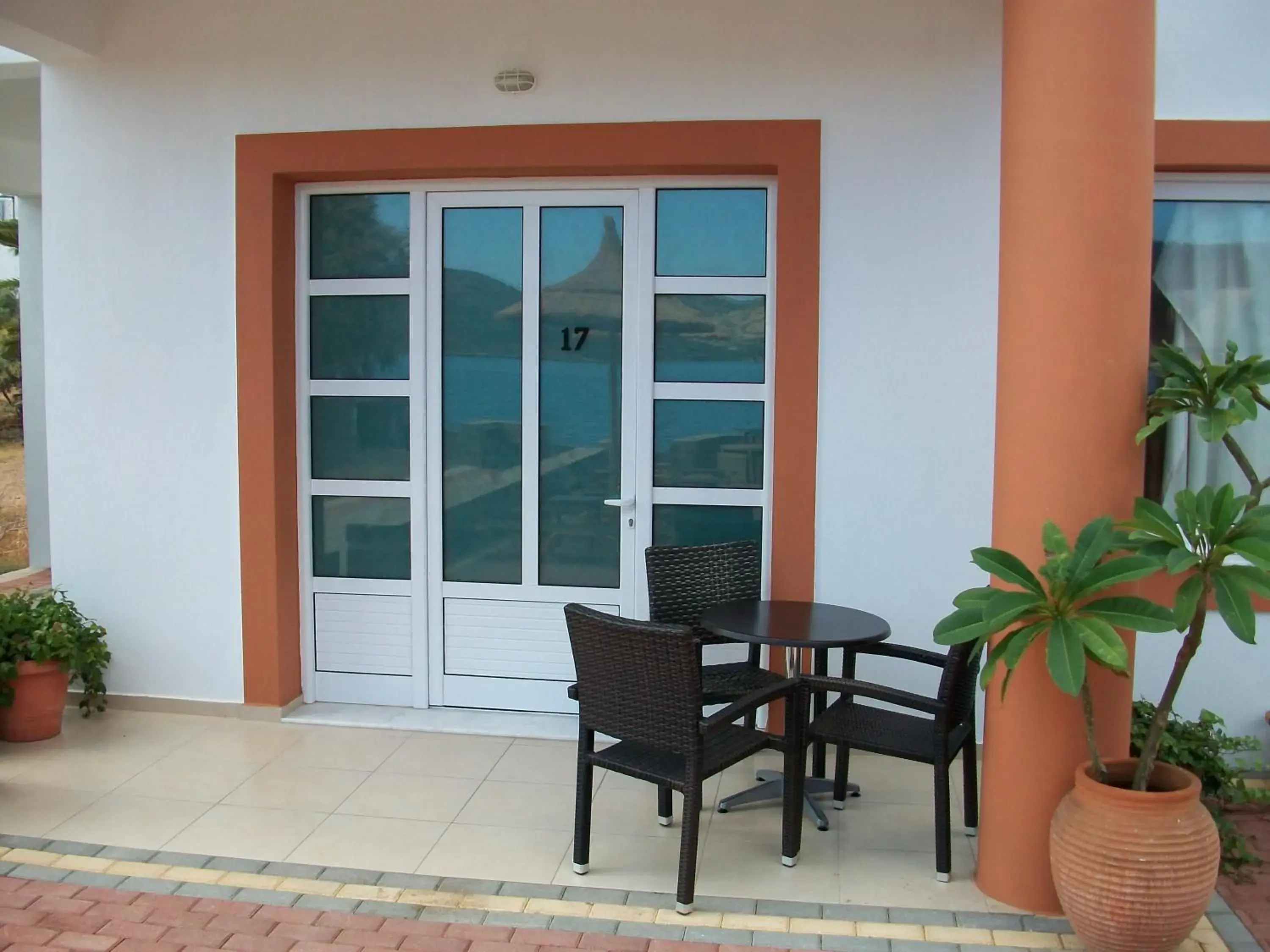 Balcony/Terrace in Elounda Sunrise Apartments