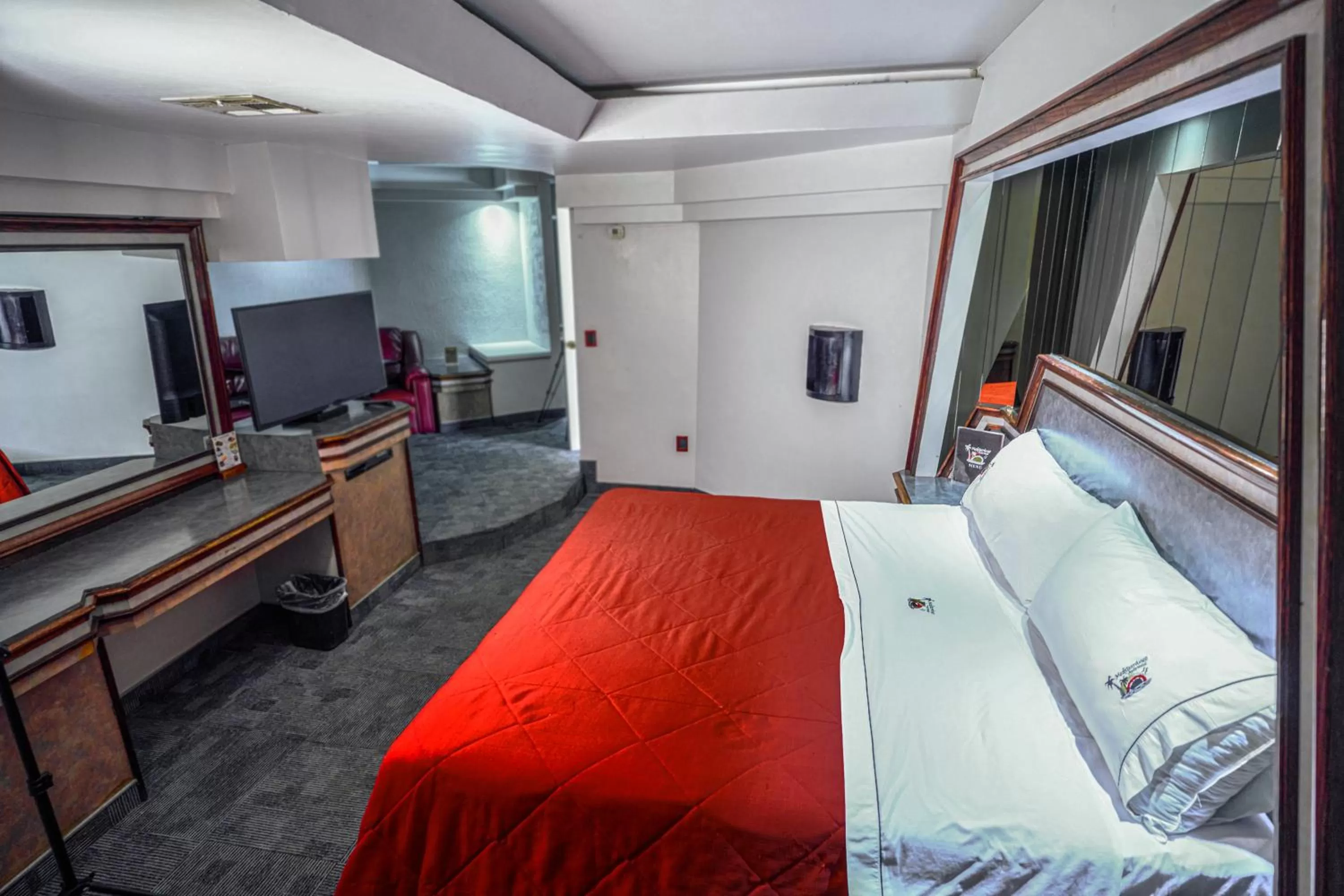 Bed in Motel Mediterraneo