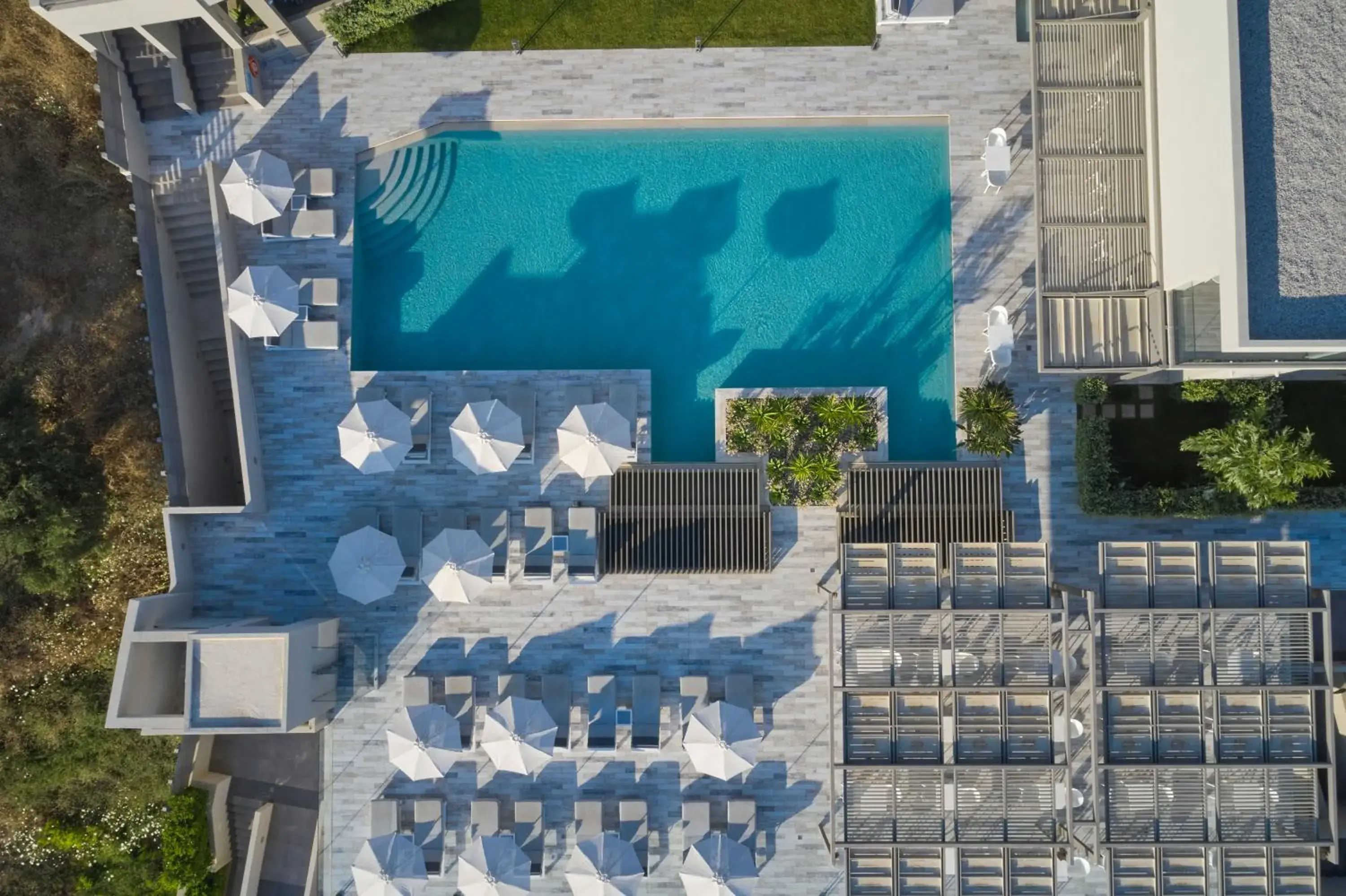 Swimming pool in Atlantica Amalthia Beach Hotel - Adults Only
