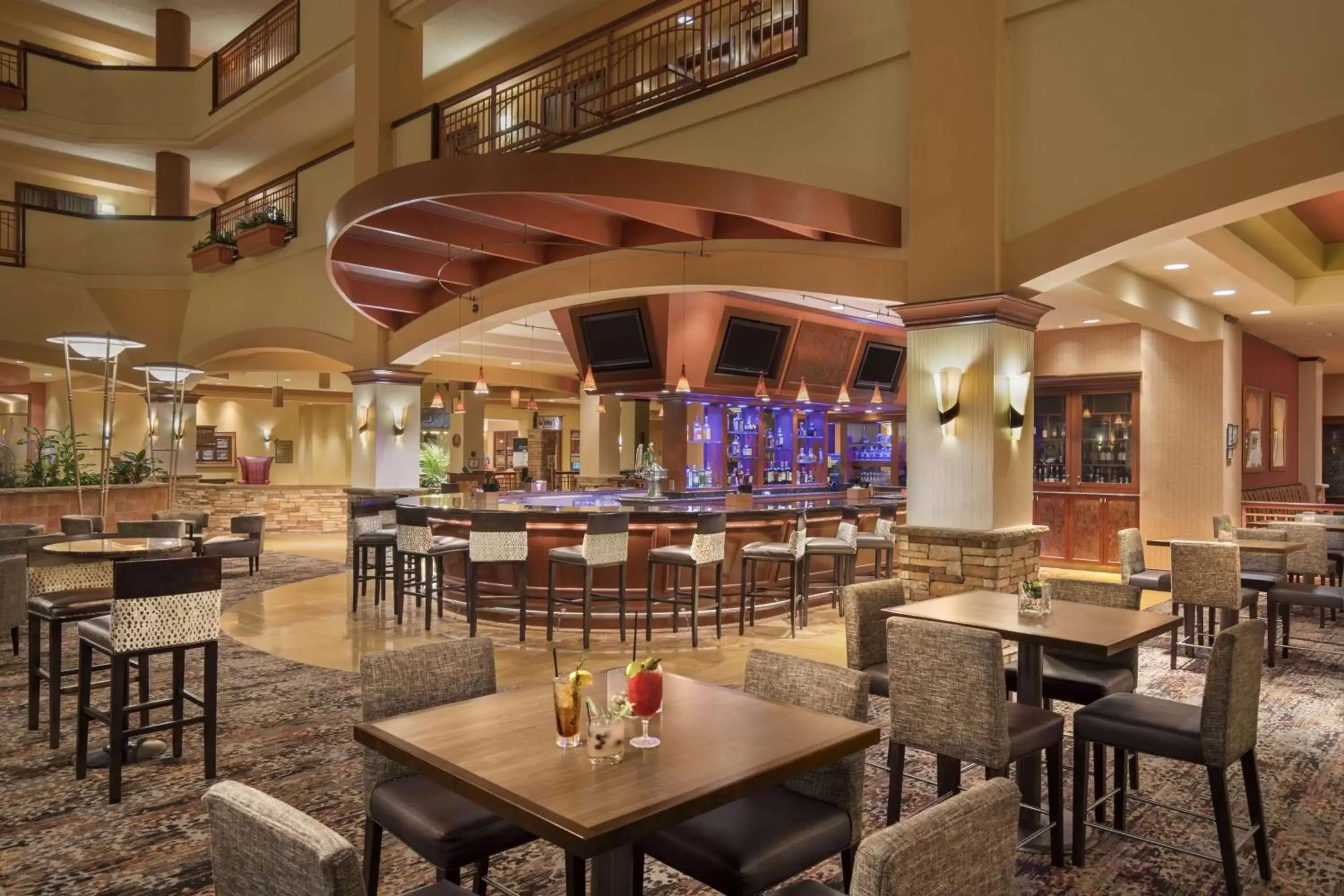 Dining area, Restaurant/Places to Eat in Embassy Suites by Hilton San Marcos Hotel Conference Center