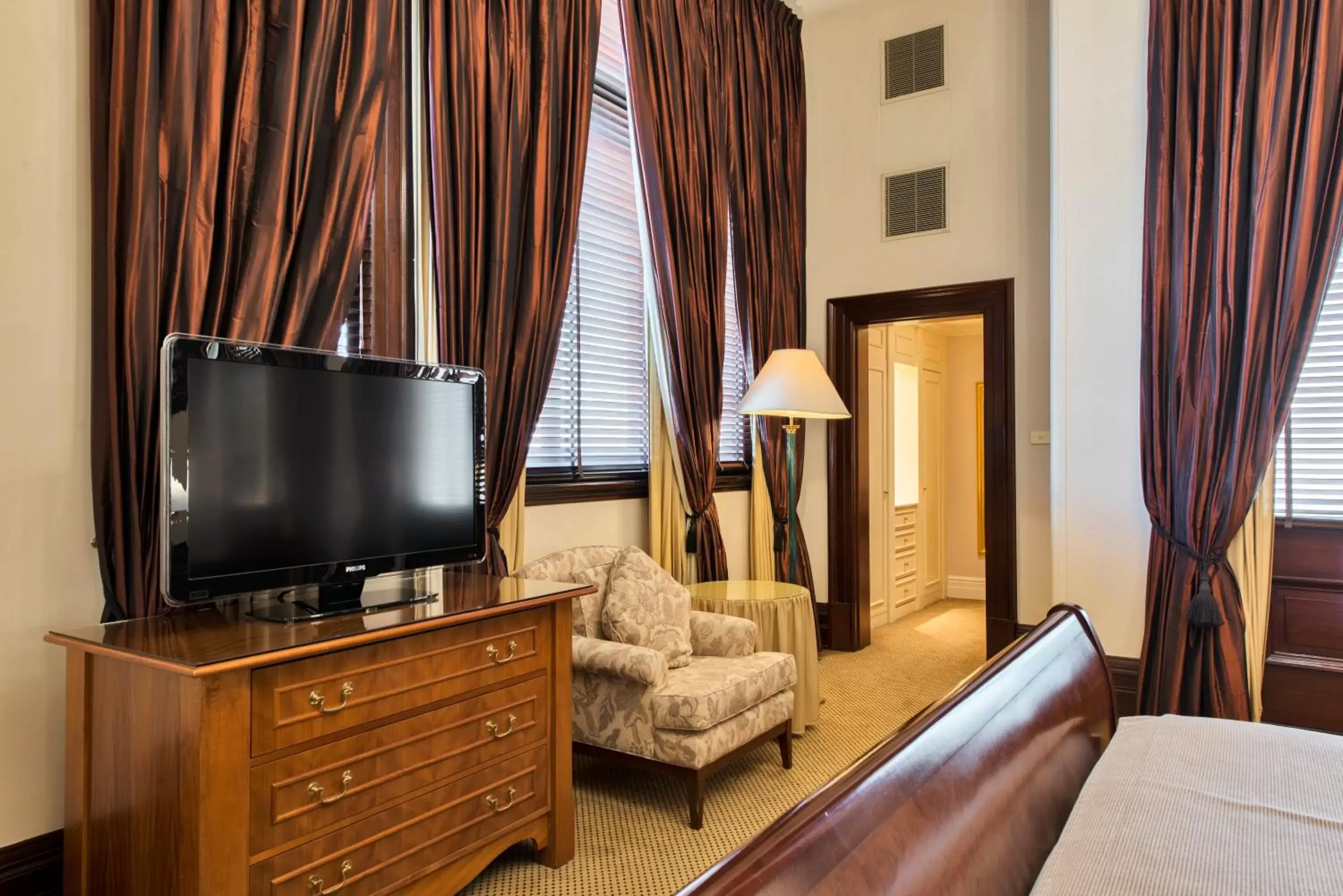 Seating area, Bed in Treasury Brisbane Seating area, Bed in Treasury Brisbane