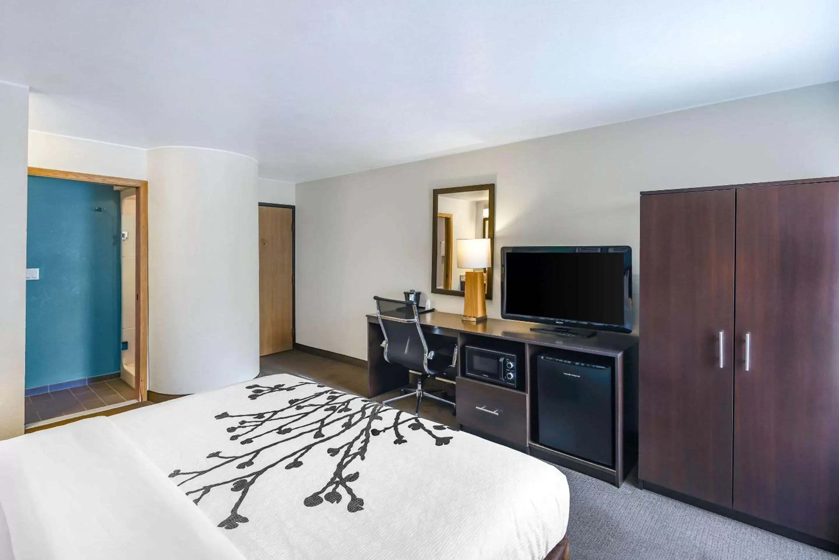 Photo of the whole room, TV/Entertainment Center in Sleep Inn near Washington State Line