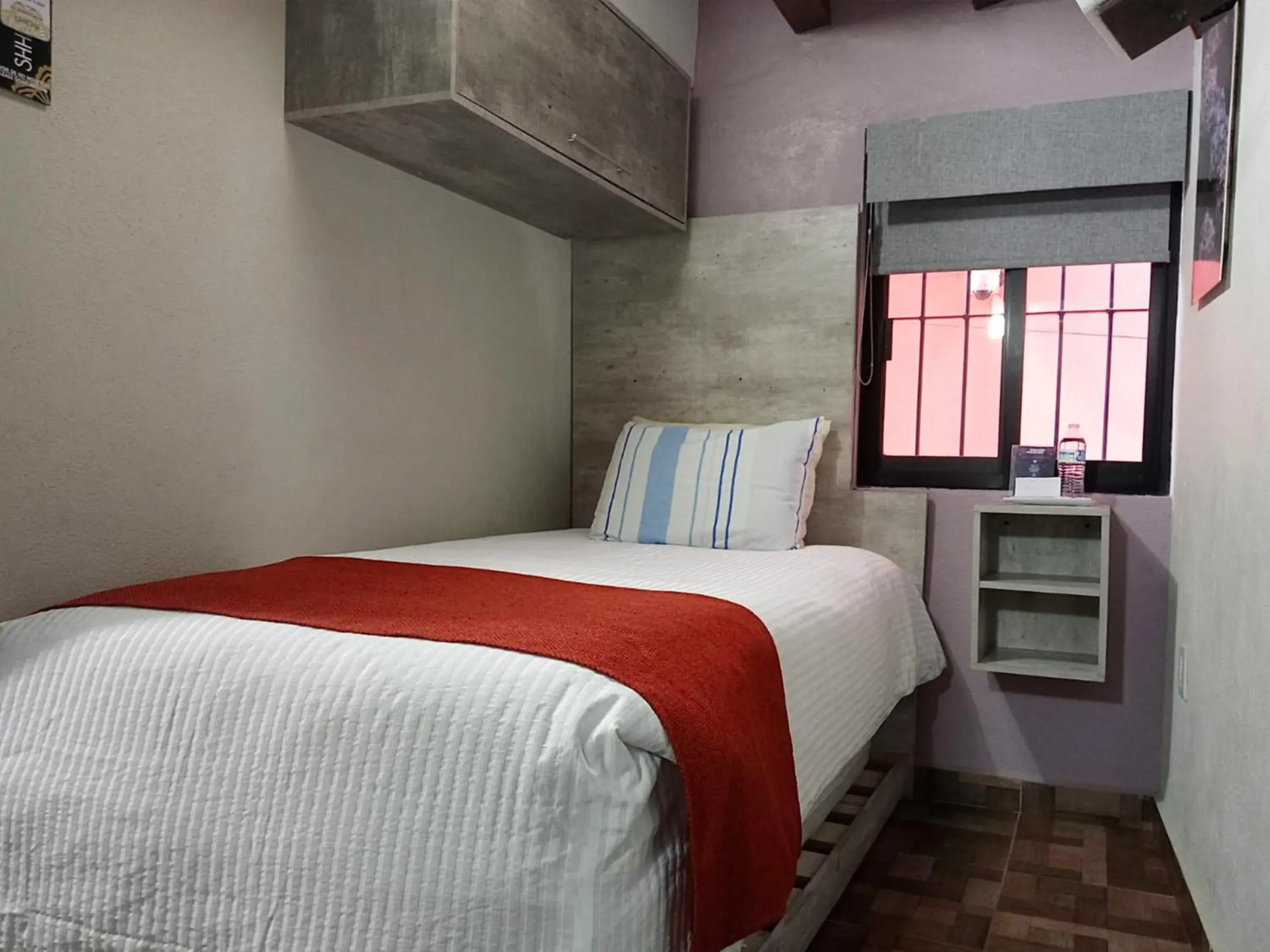 Bed in Hotel Corazon Mexicano