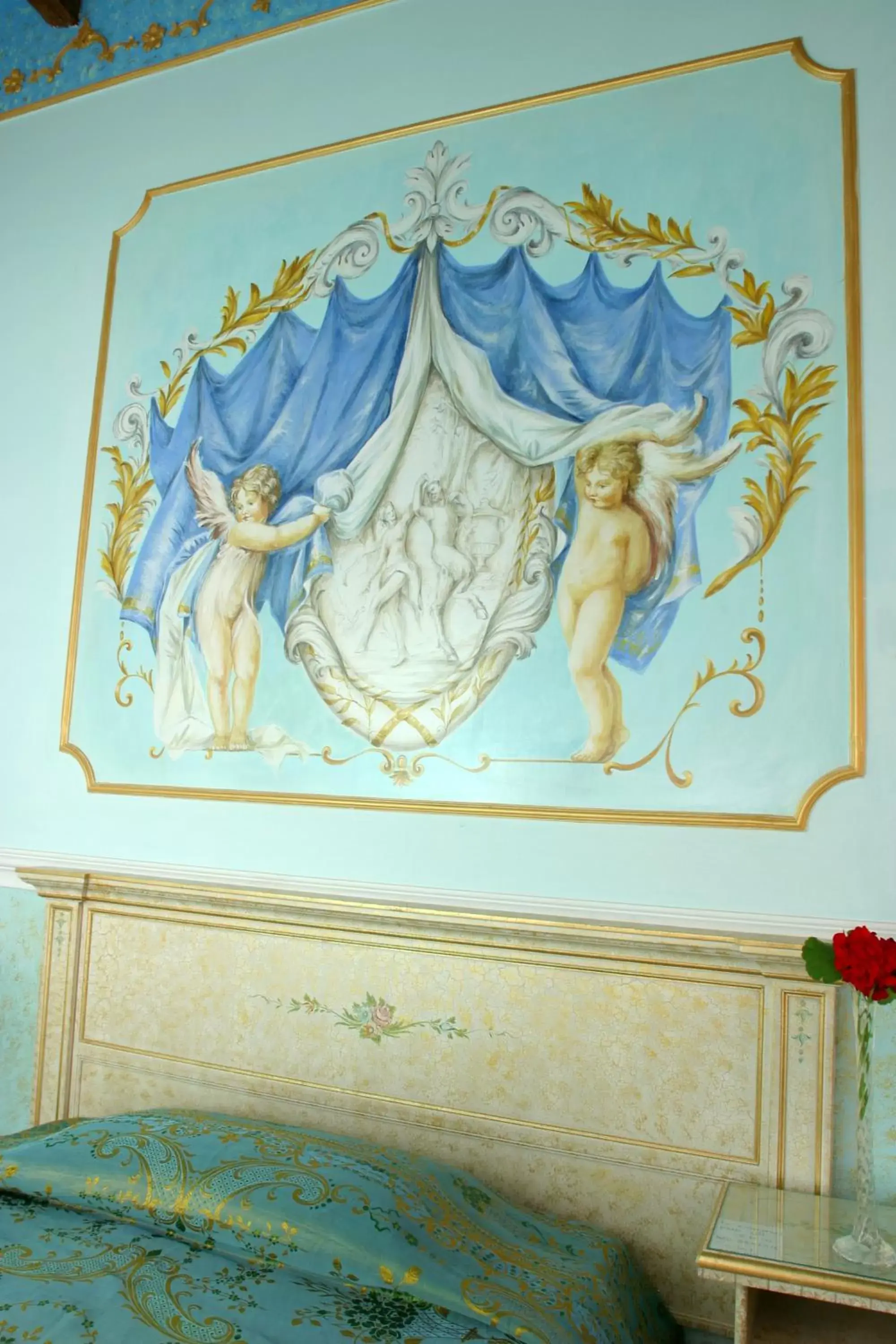 Decorative detail in Casa Fenice