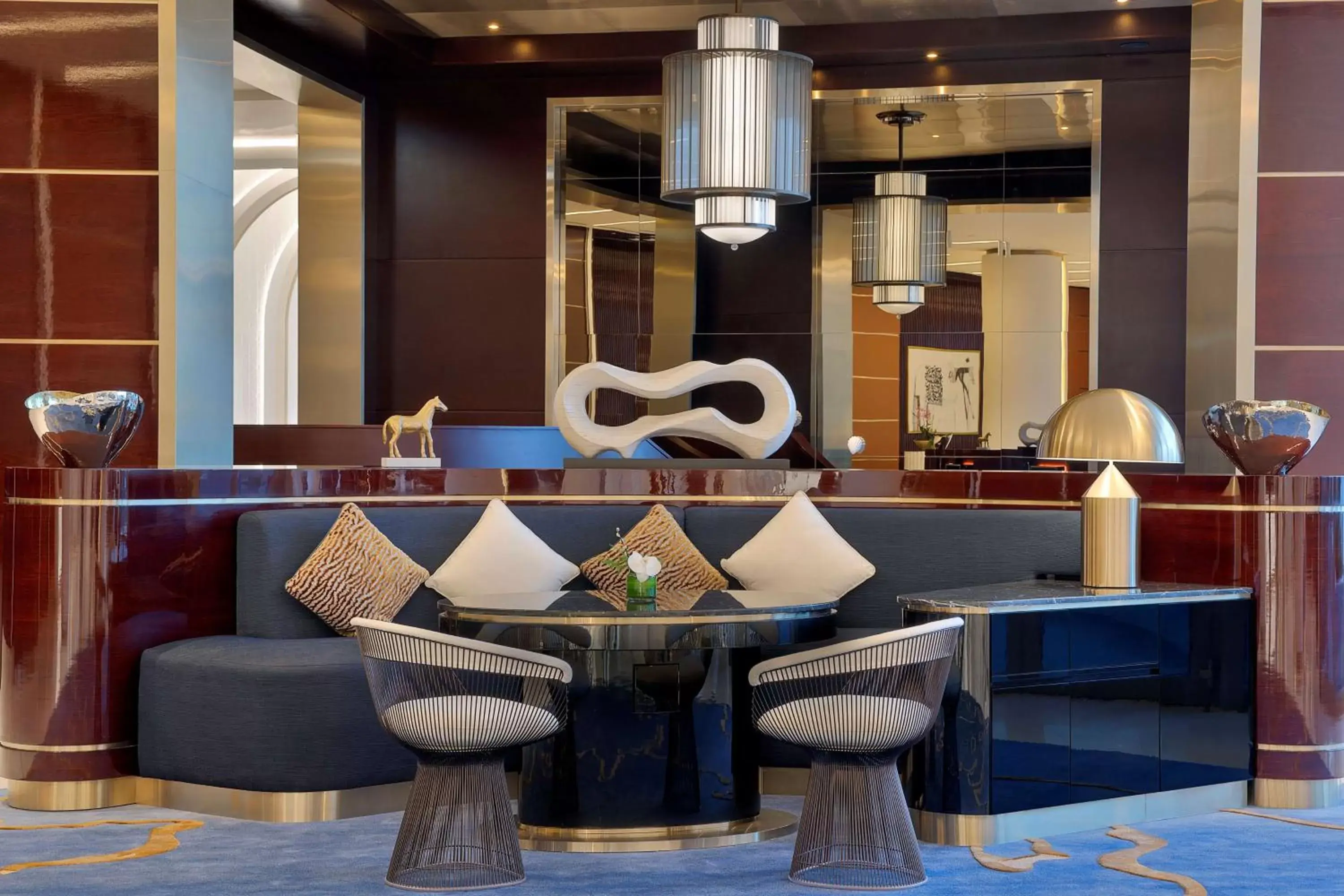 Lobby or reception in Waldorf Astoria Lusail, Doha