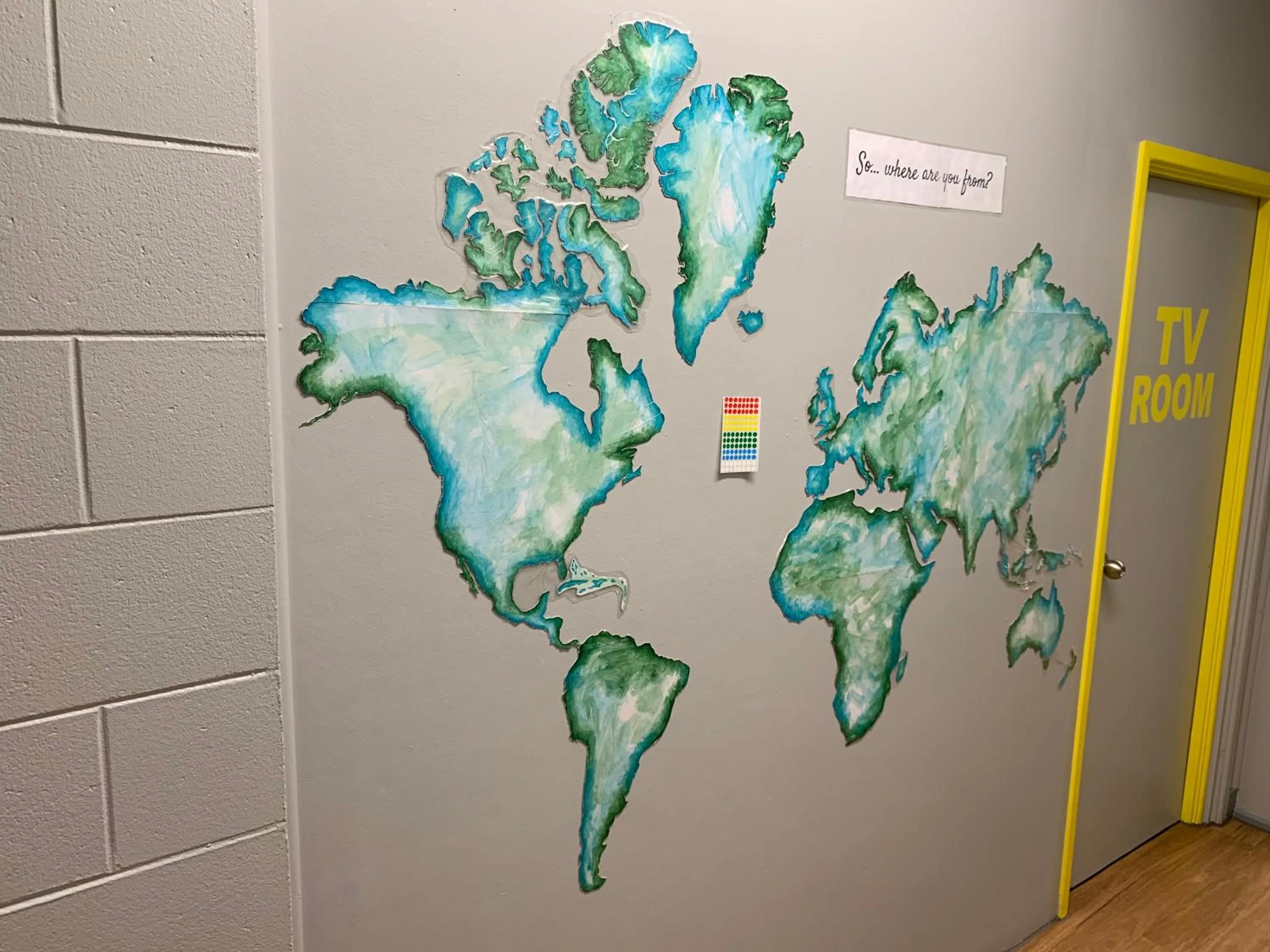 Decorative detail in Mad Monkey Village