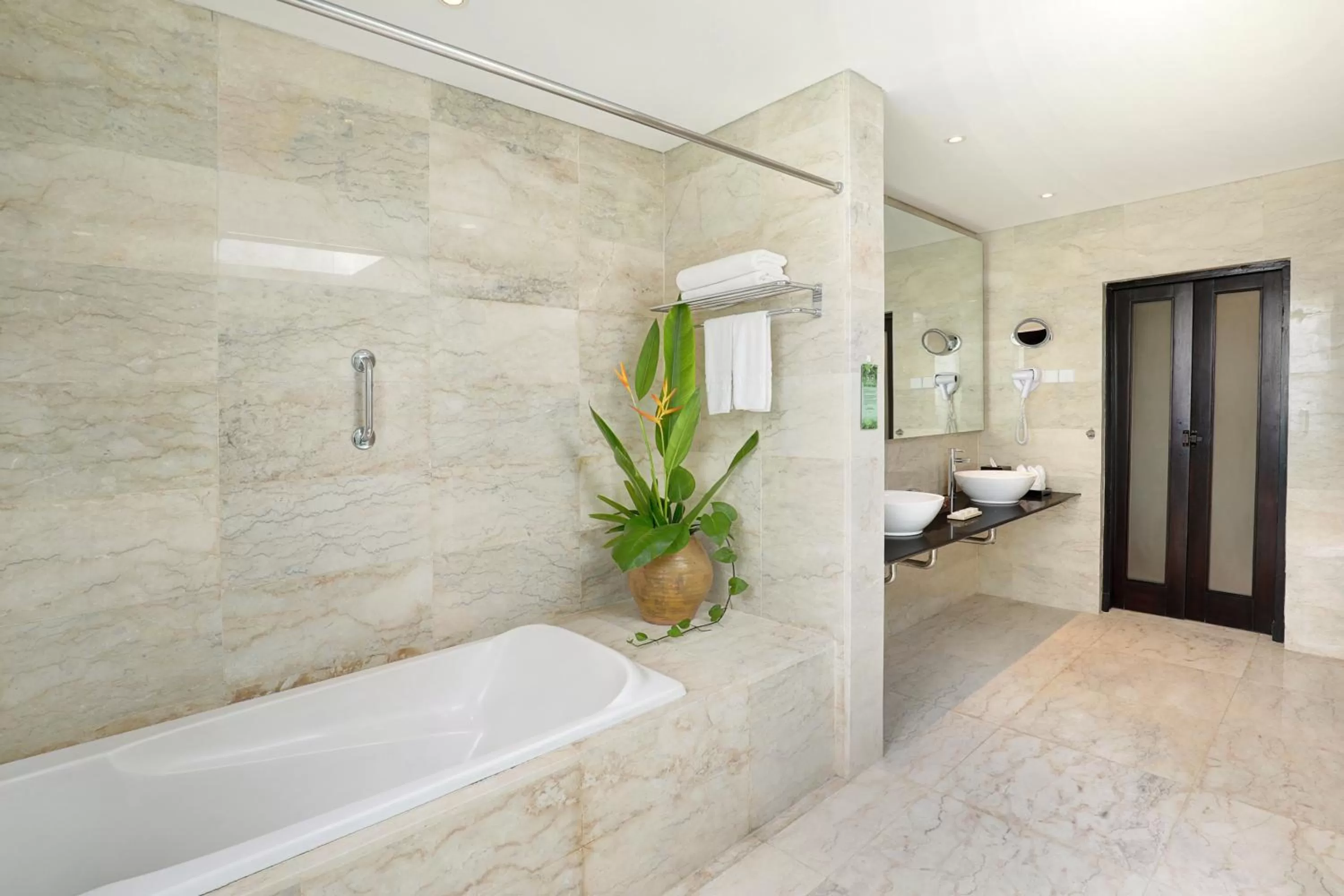 Bathroom in Legian Beach Hotel