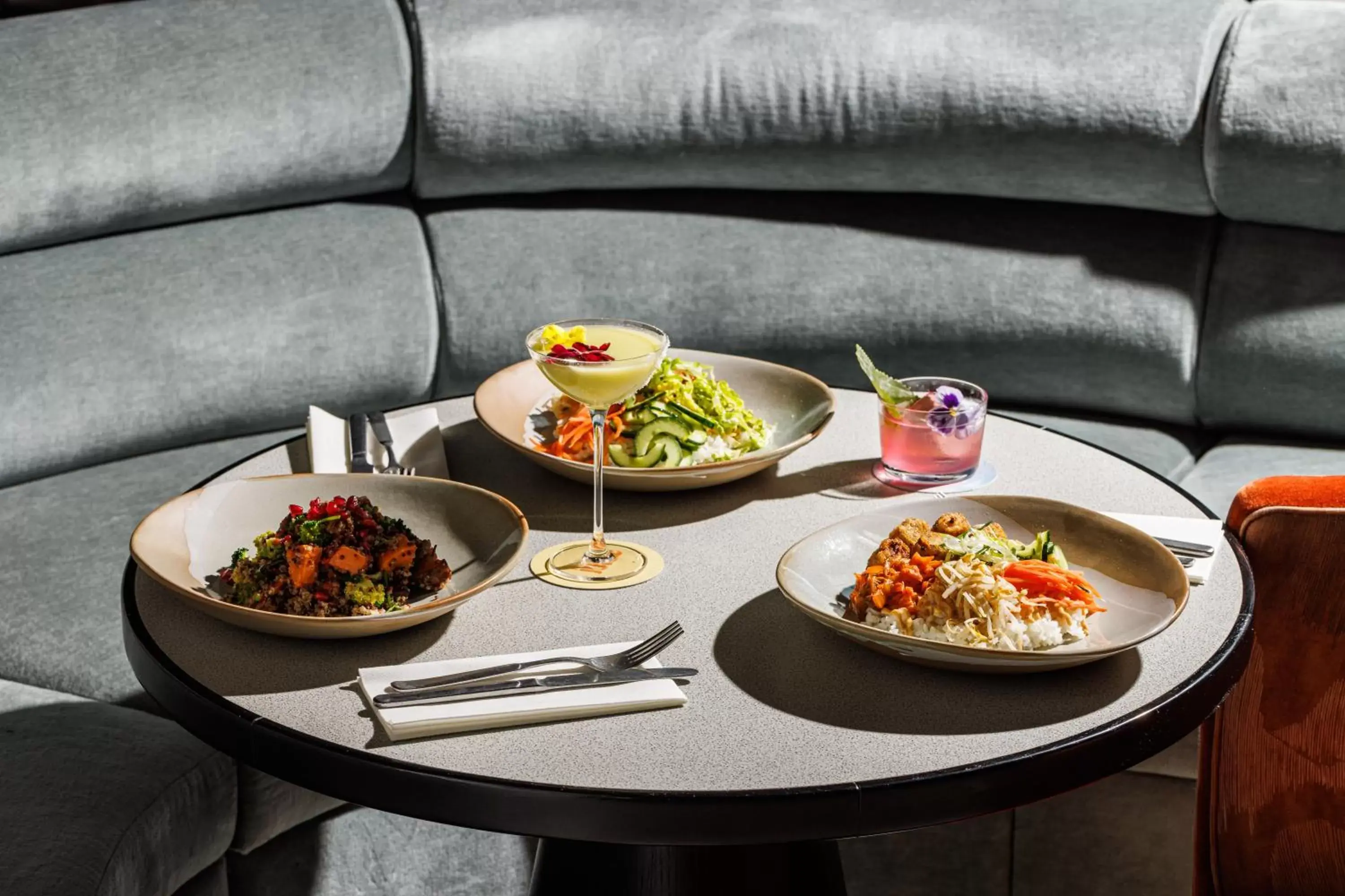 Food and drinks, Lunch and Dinner in TRIBE London Canary Wharf