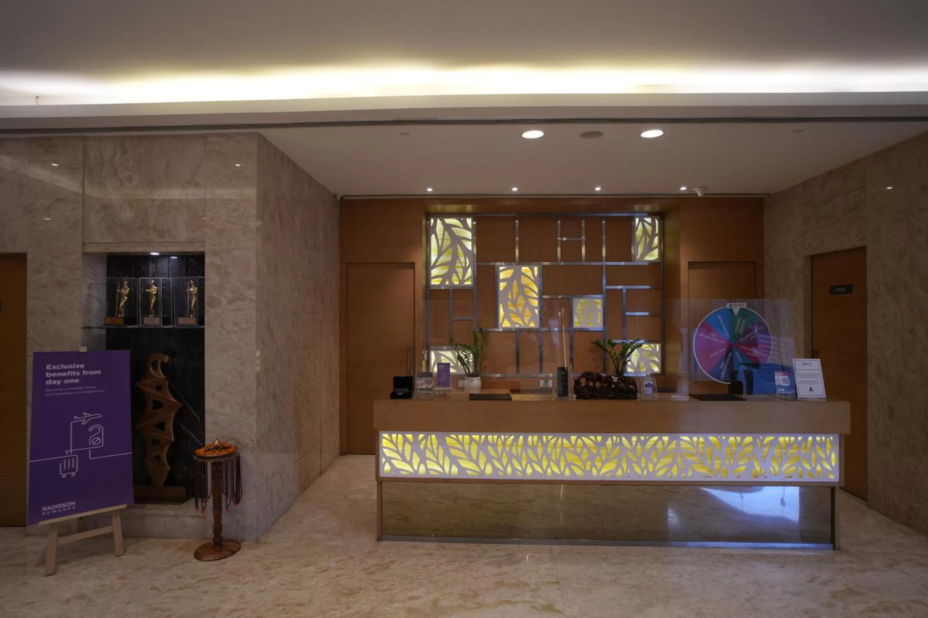 Lobby or reception in Radisson Udaipur