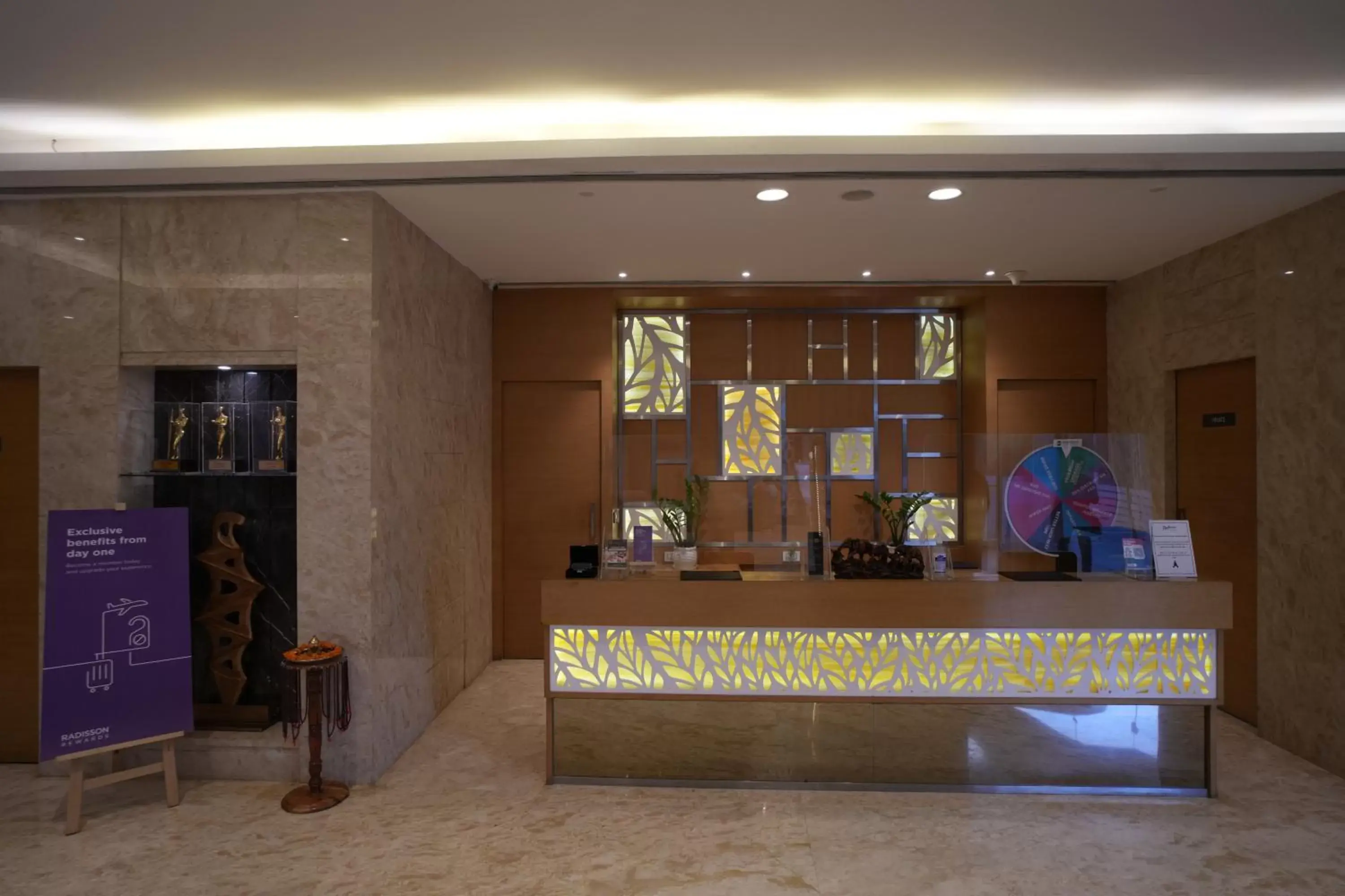 Lobby or reception in Radisson Udaipur Lobby or reception in Radisson Udaipur