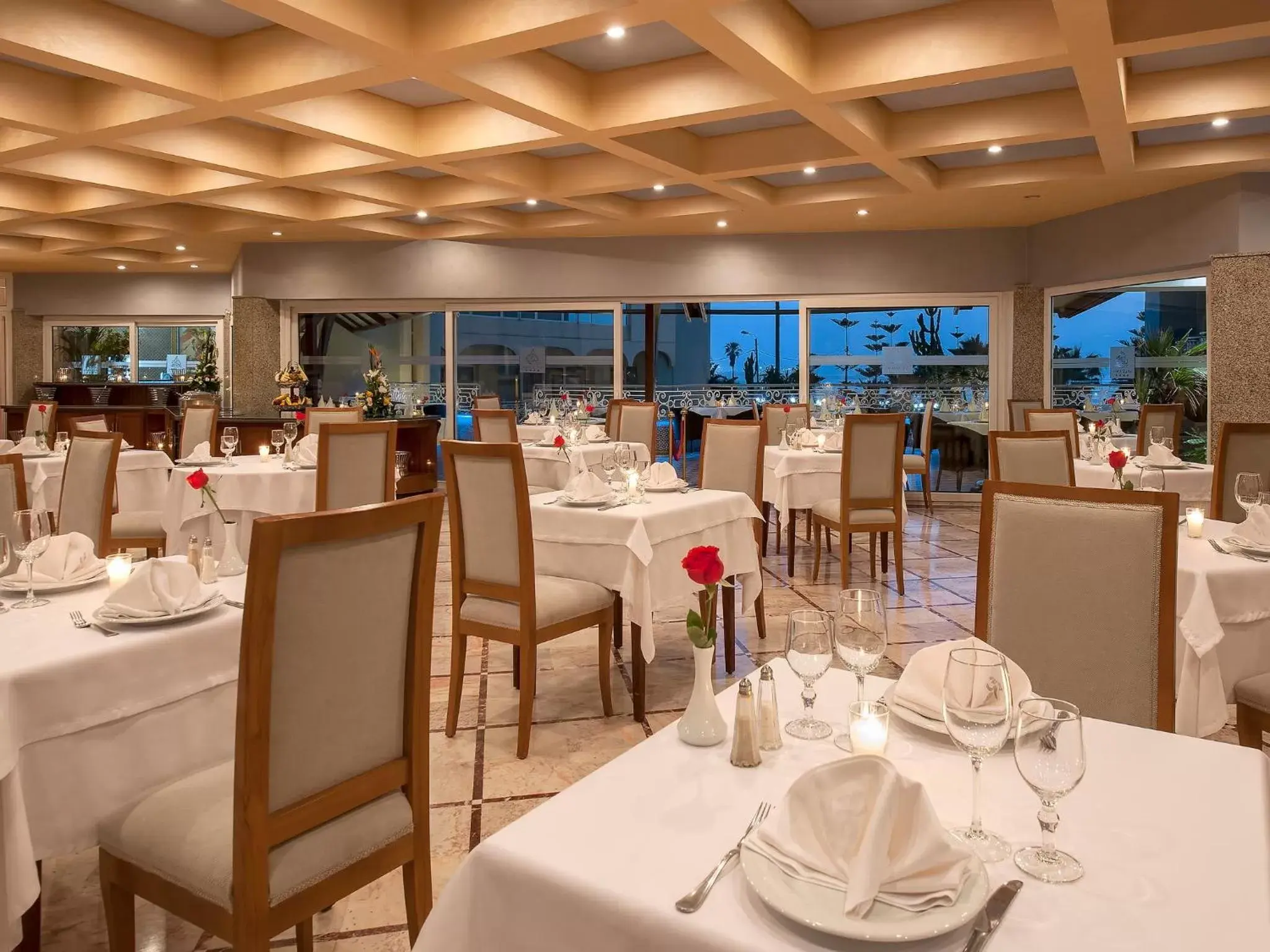 Restaurant/places to eat in Hôtel Club Val d'Anfa Casablanca Ocean view Restaurant/places to eat in Hôtel Club Val d'Anfa Casablanca Ocean view