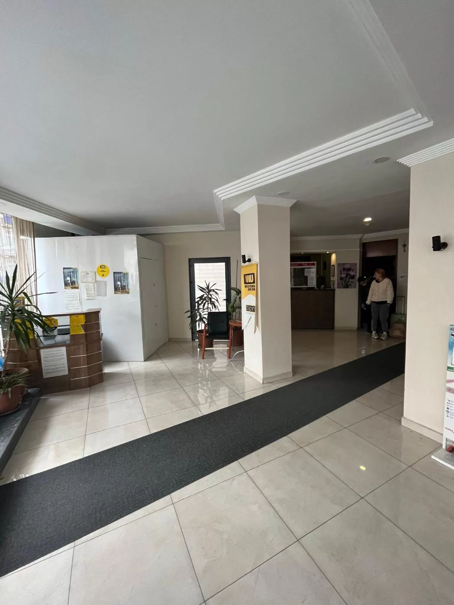 Lobby or reception in Hotel Topkapı