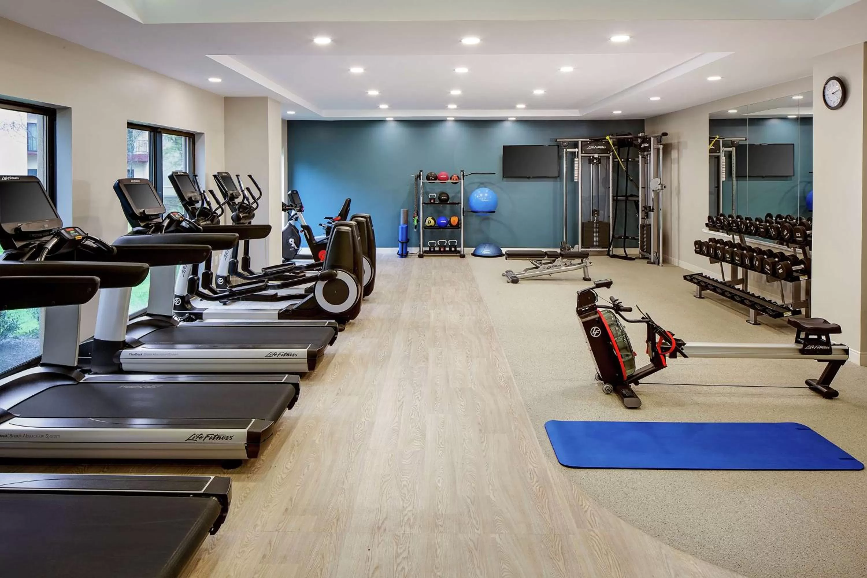 Fitness centre/facilities in Embassy Suites by Hilton Boston Marlborough