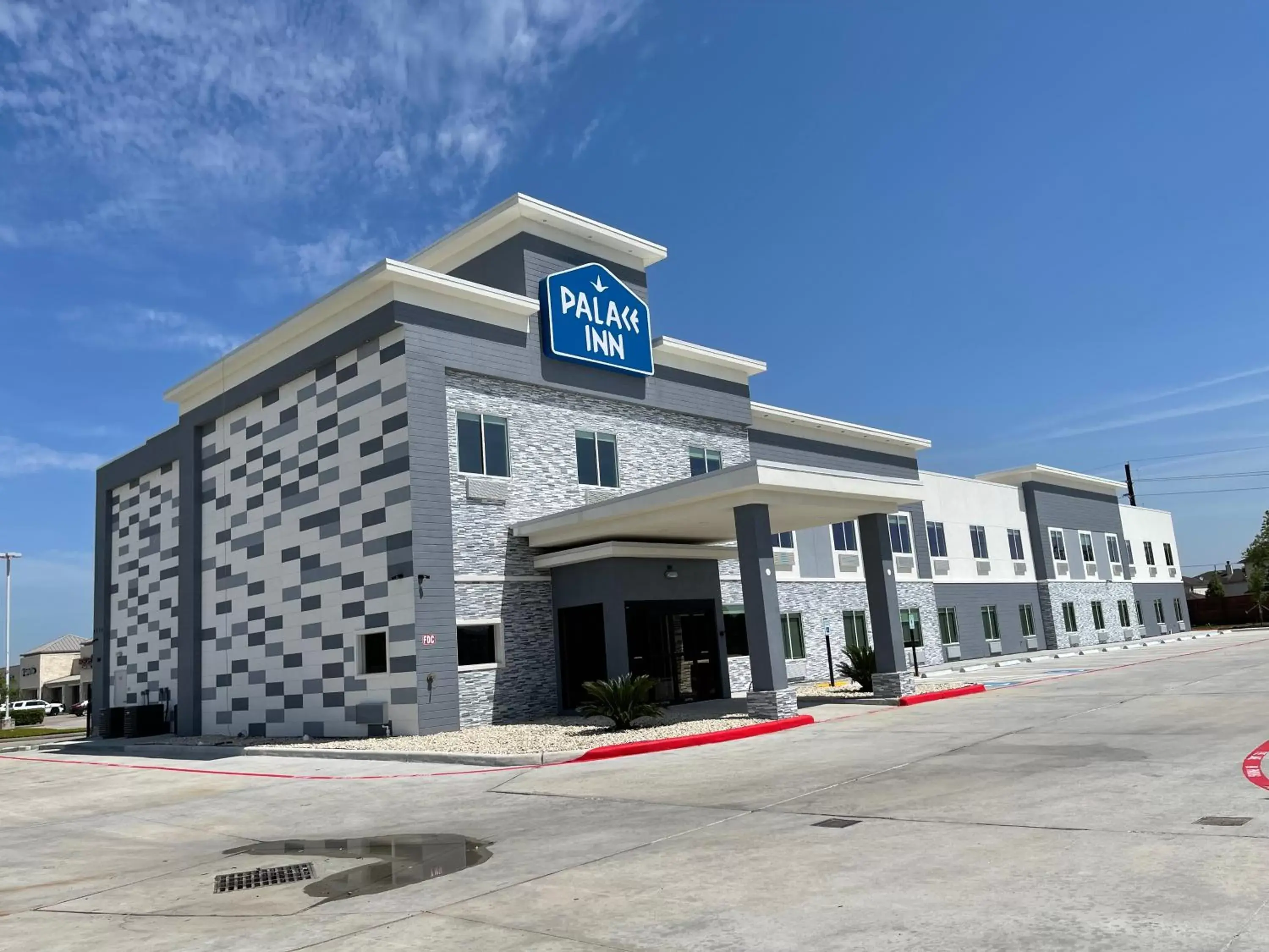 Property building in Palace Inn Blue Houston East Beltway 8