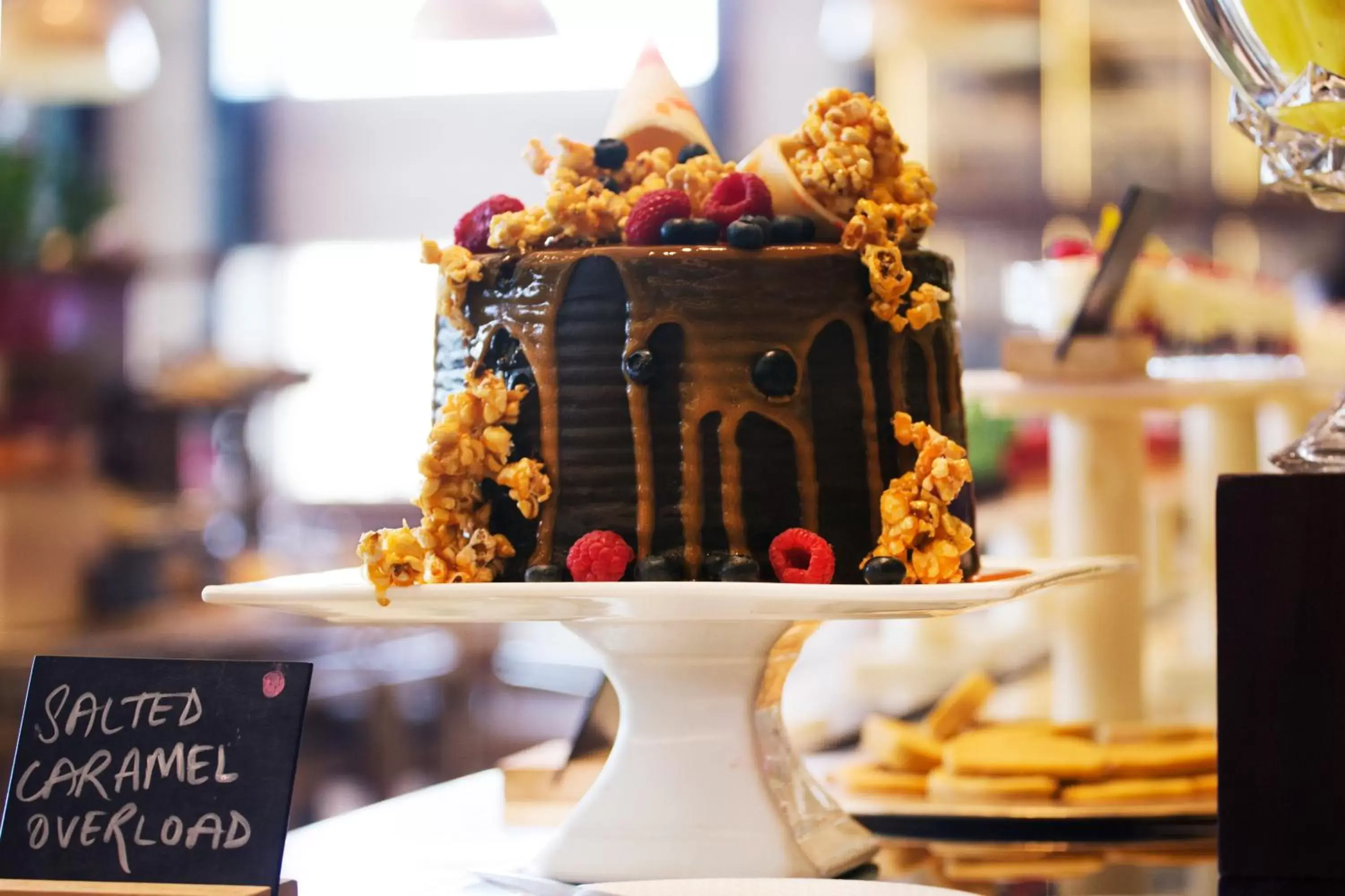 Food close-up in Taj Palace, New Delhi