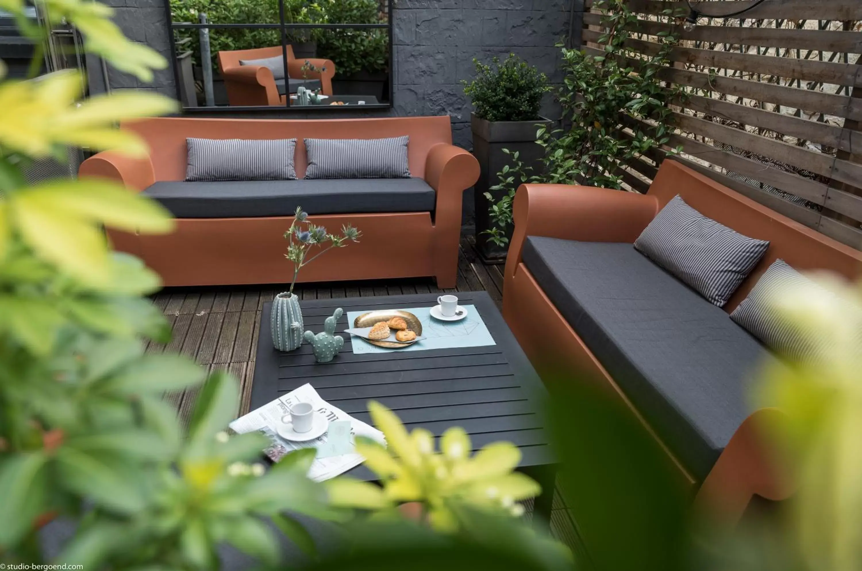 Garden, Seating Area in Fred'Hotel