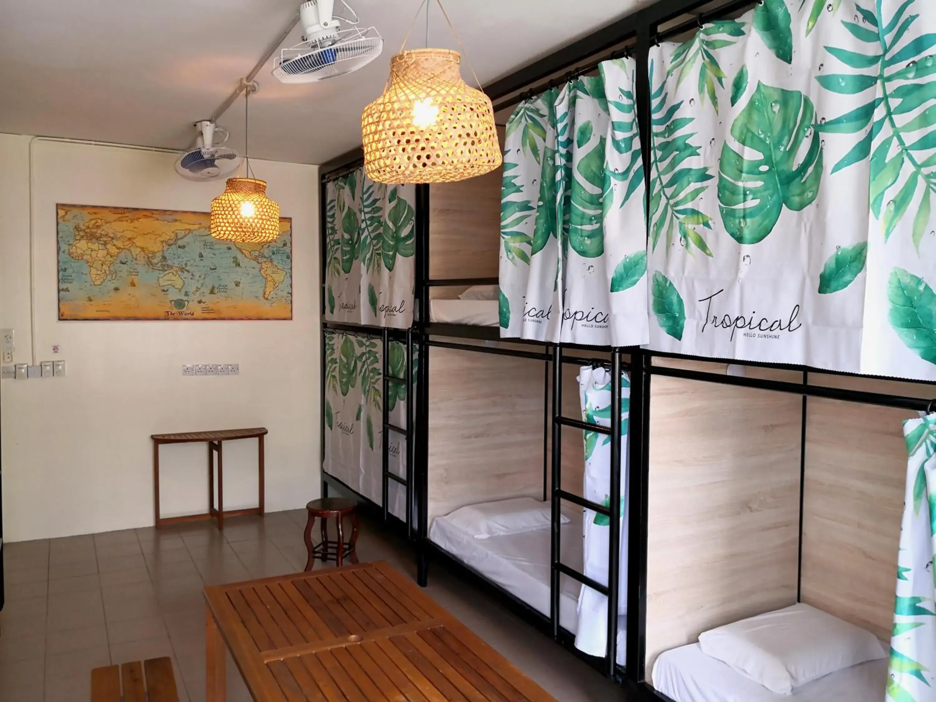 Bed in Akinabalu Youth Hostel