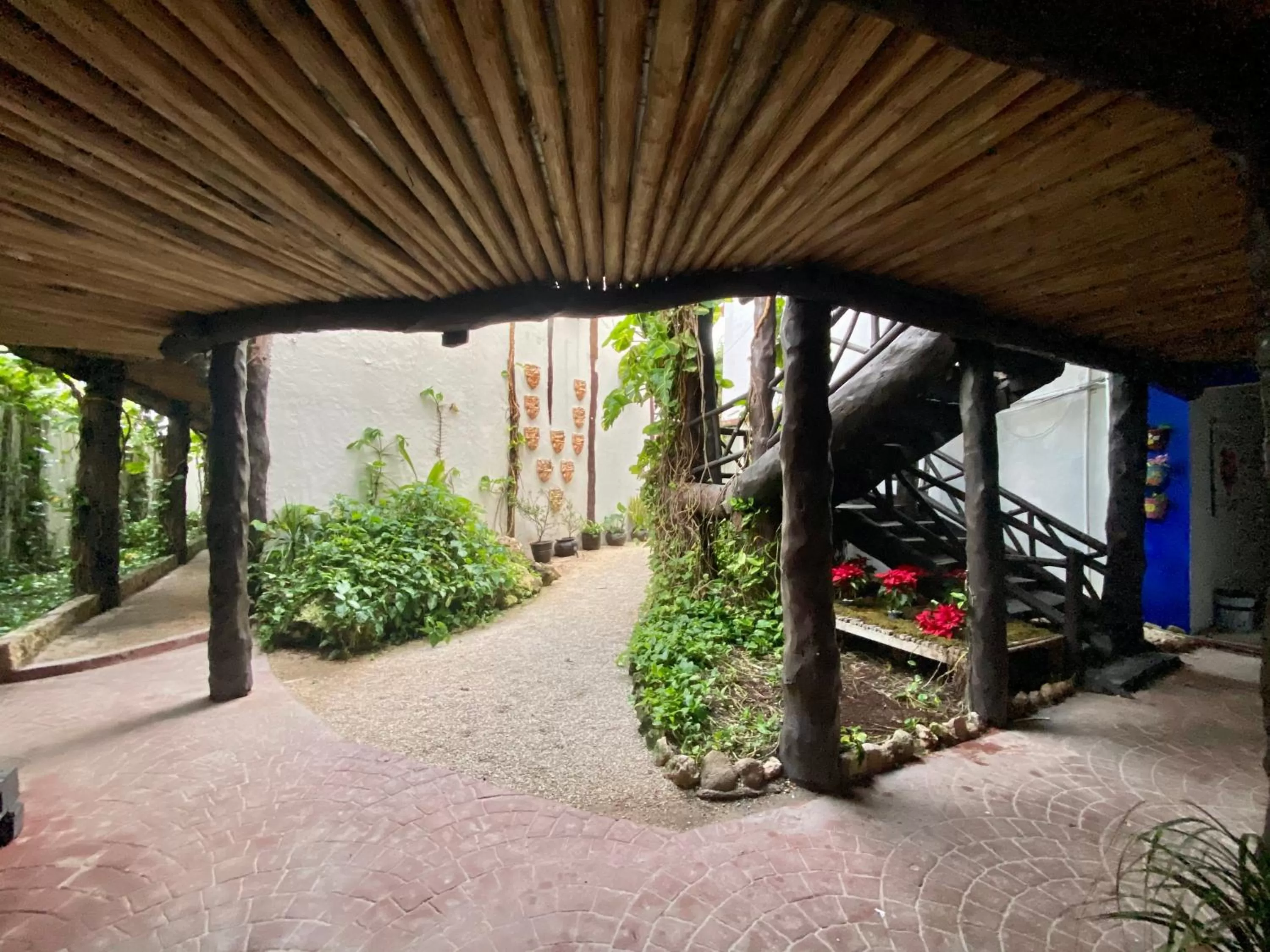 Patio in Casa CARIBE Cancun