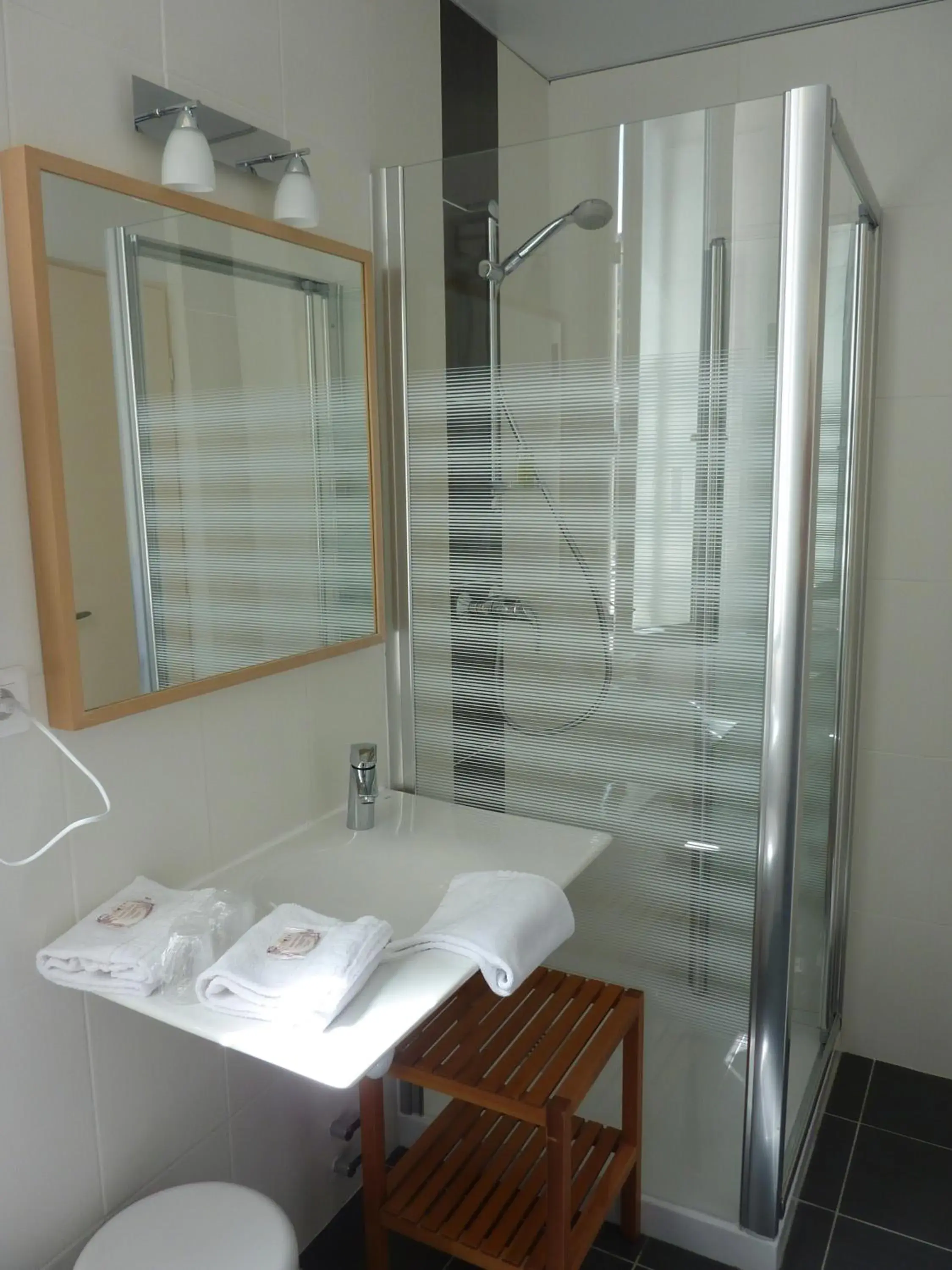 Shower, Bathroom in Citotel de La Vallee