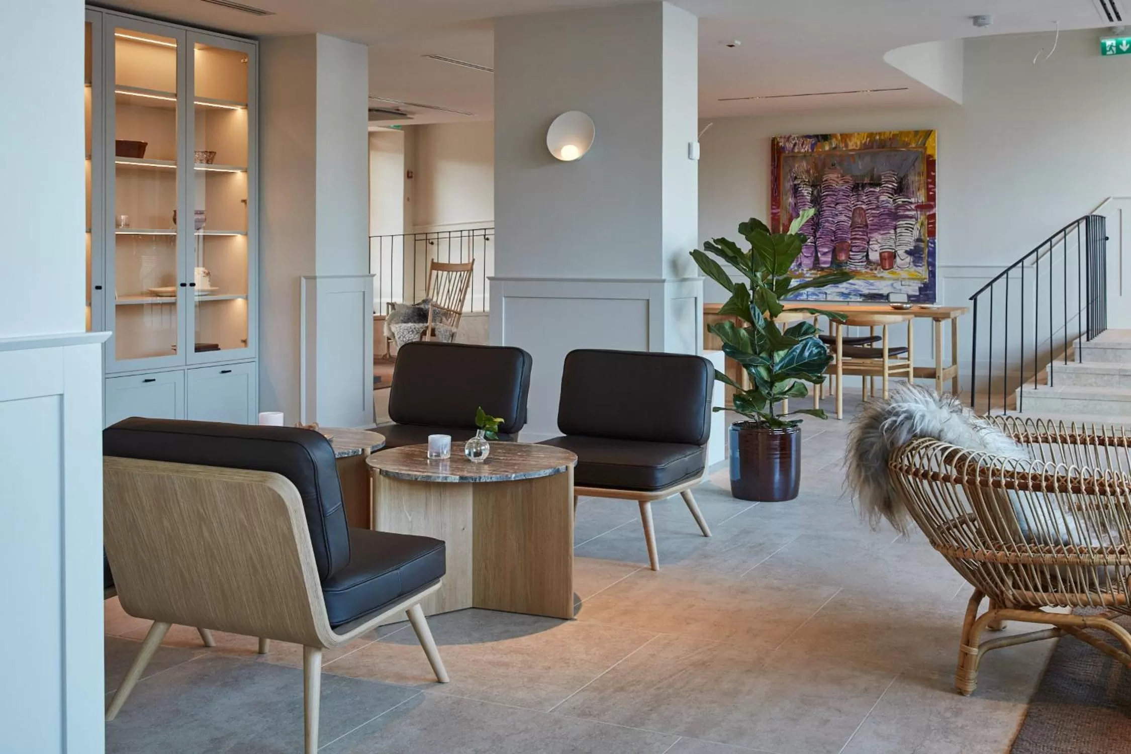 Lobby or reception in RUNO Hotel Porvoo