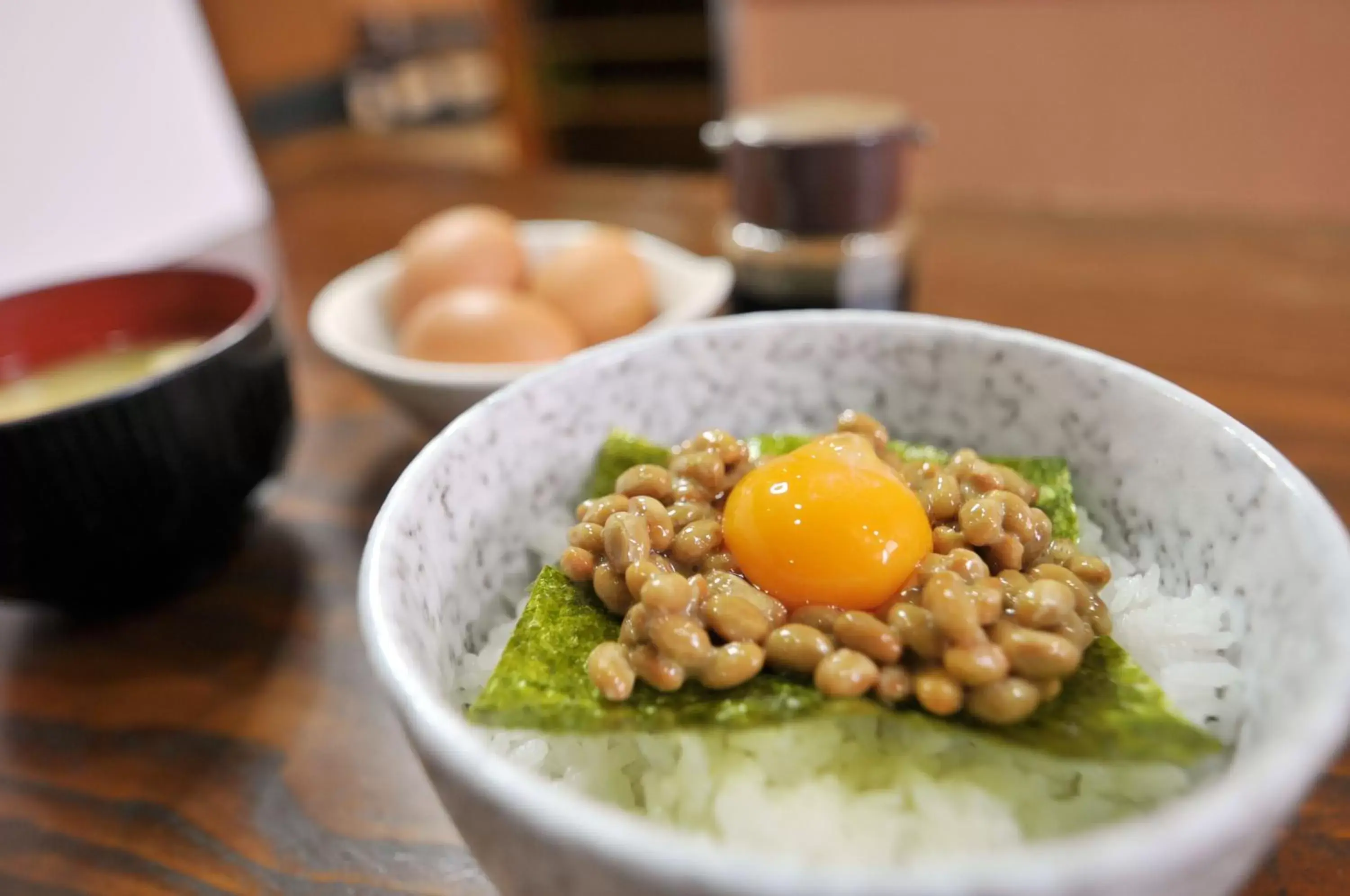 Food close-up in Kenchomae Green Hotel