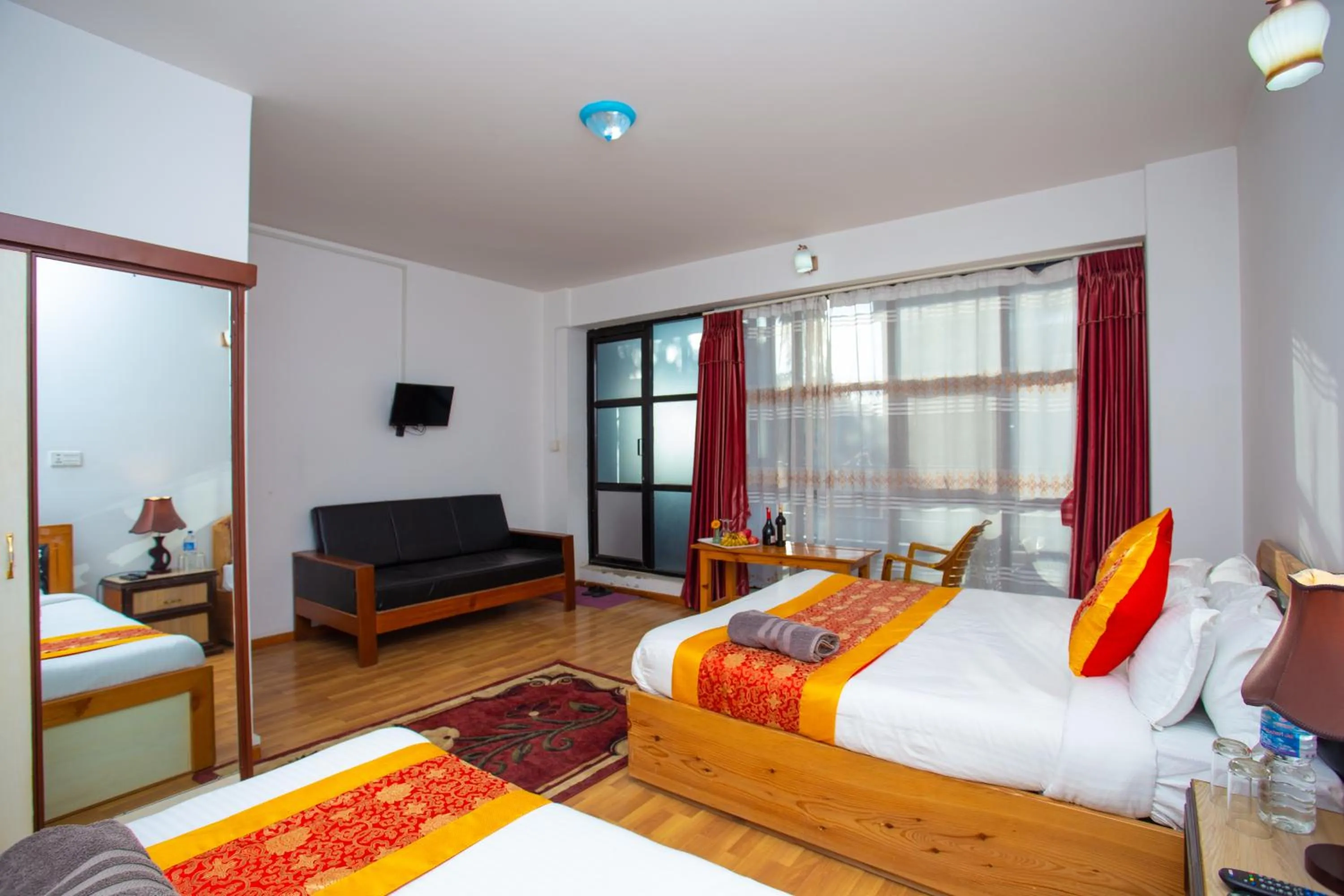 TV and multimedia, Bed in The Boudha Inn