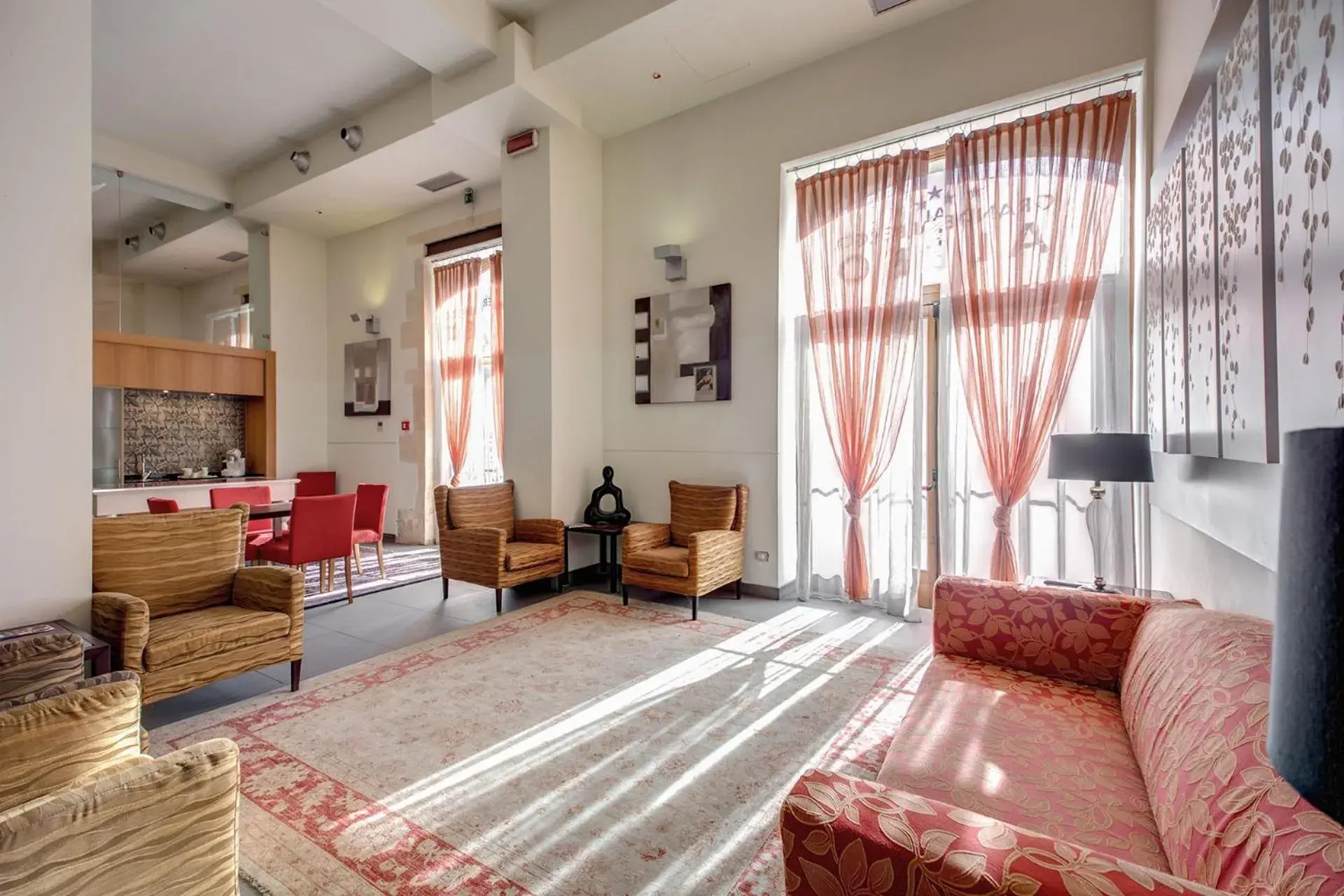 Lobby or reception, Seating Area in Grande Albergo Alfeo