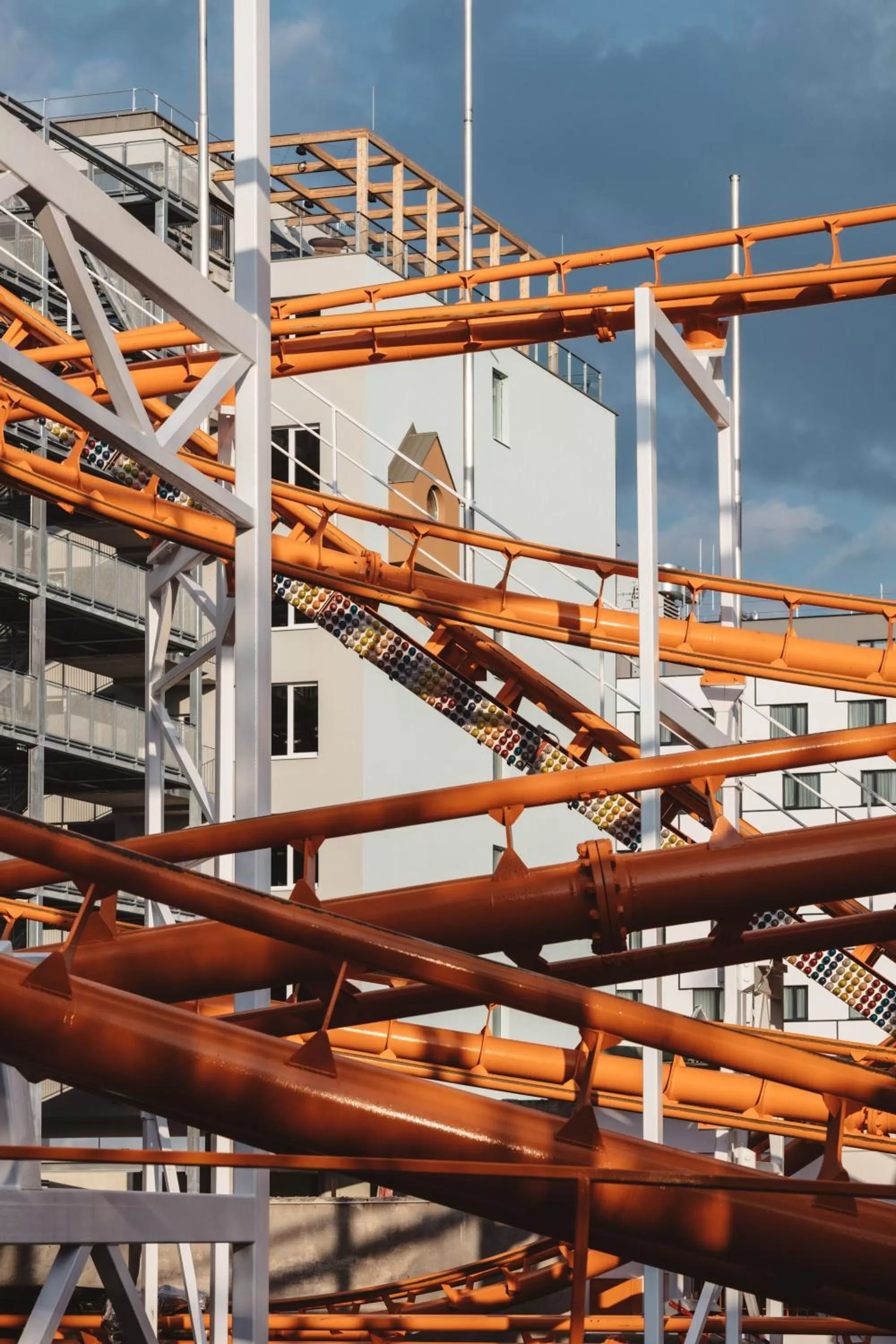 Property building in Superbude Wien Prater