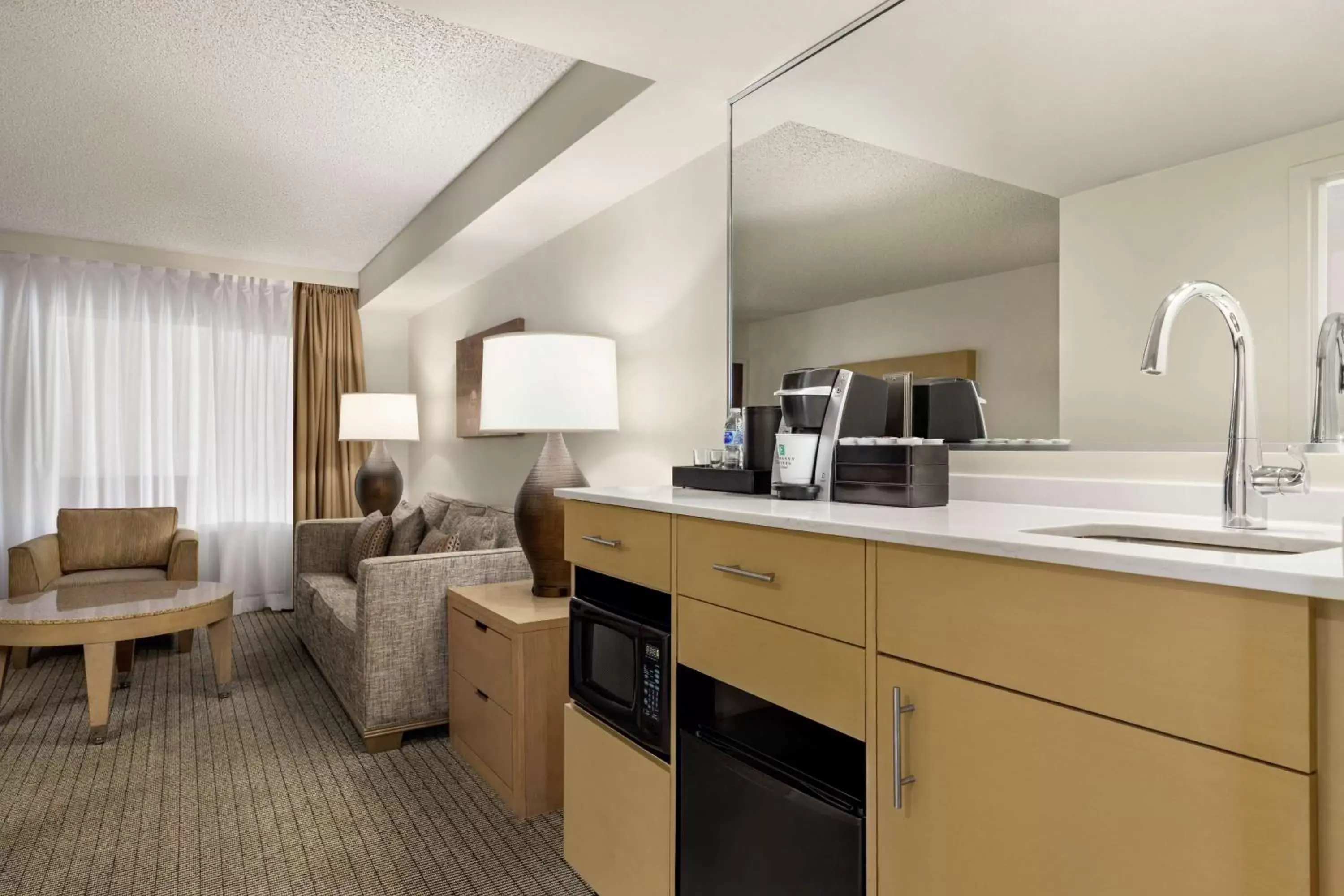 Photo of the whole room, Kitchen/Kitchenette in Embassy Suites by Hilton Denver International Airport