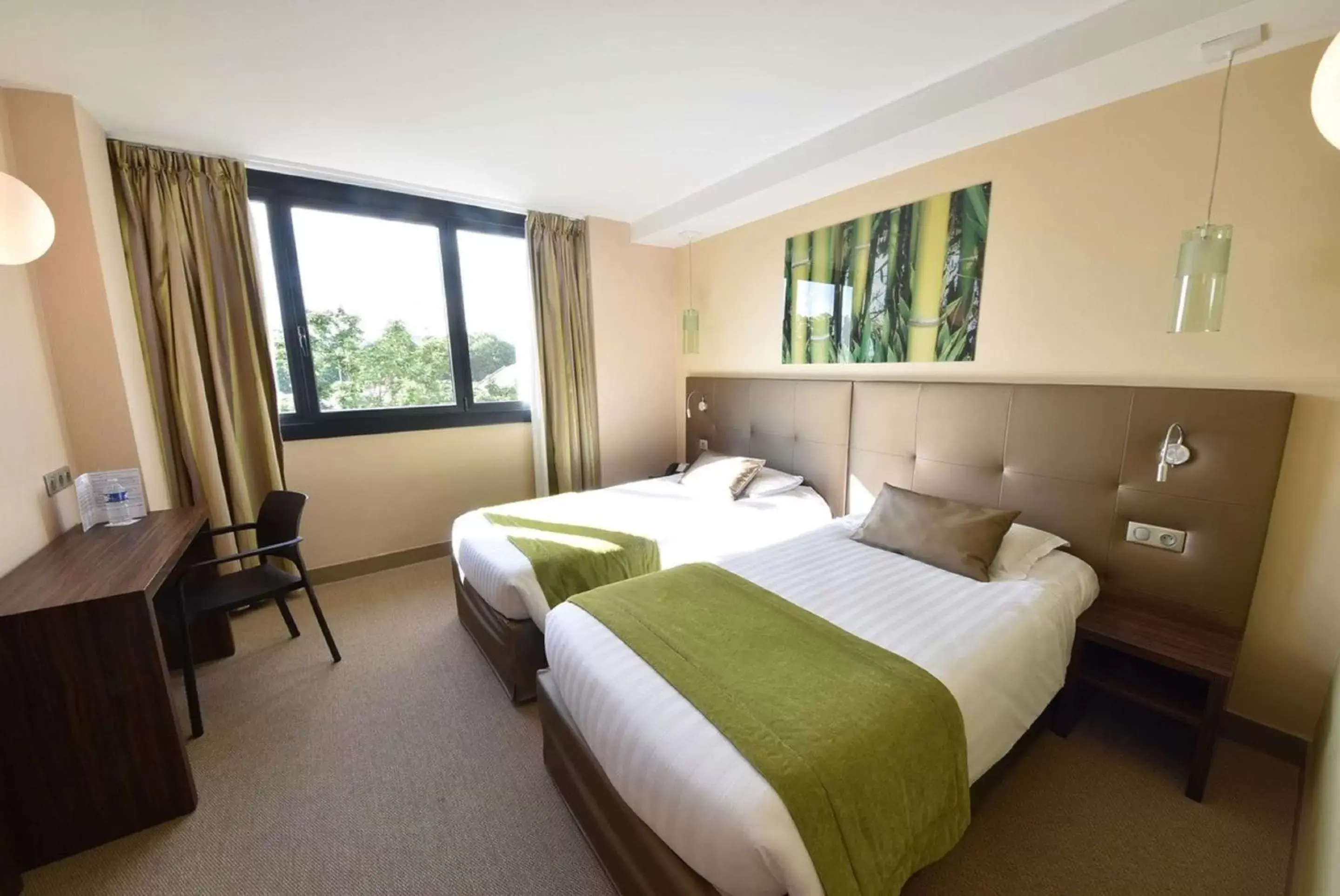 Bedroom, Bed in Hotel Le Quercy - Sure Hotel Collection by Best Western