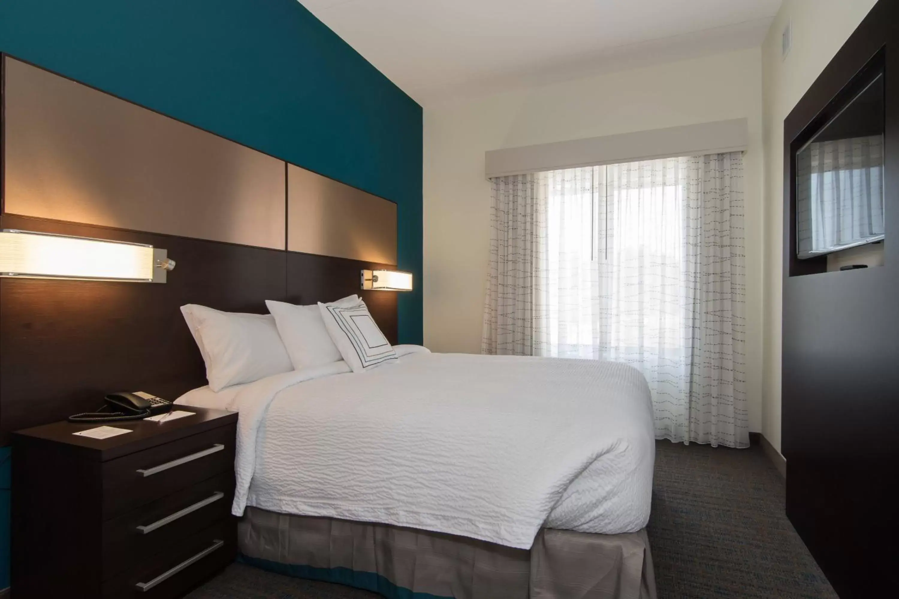 Bedroom, Bed in Residence Inn Raleigh-Durham Airport/Brier Creek