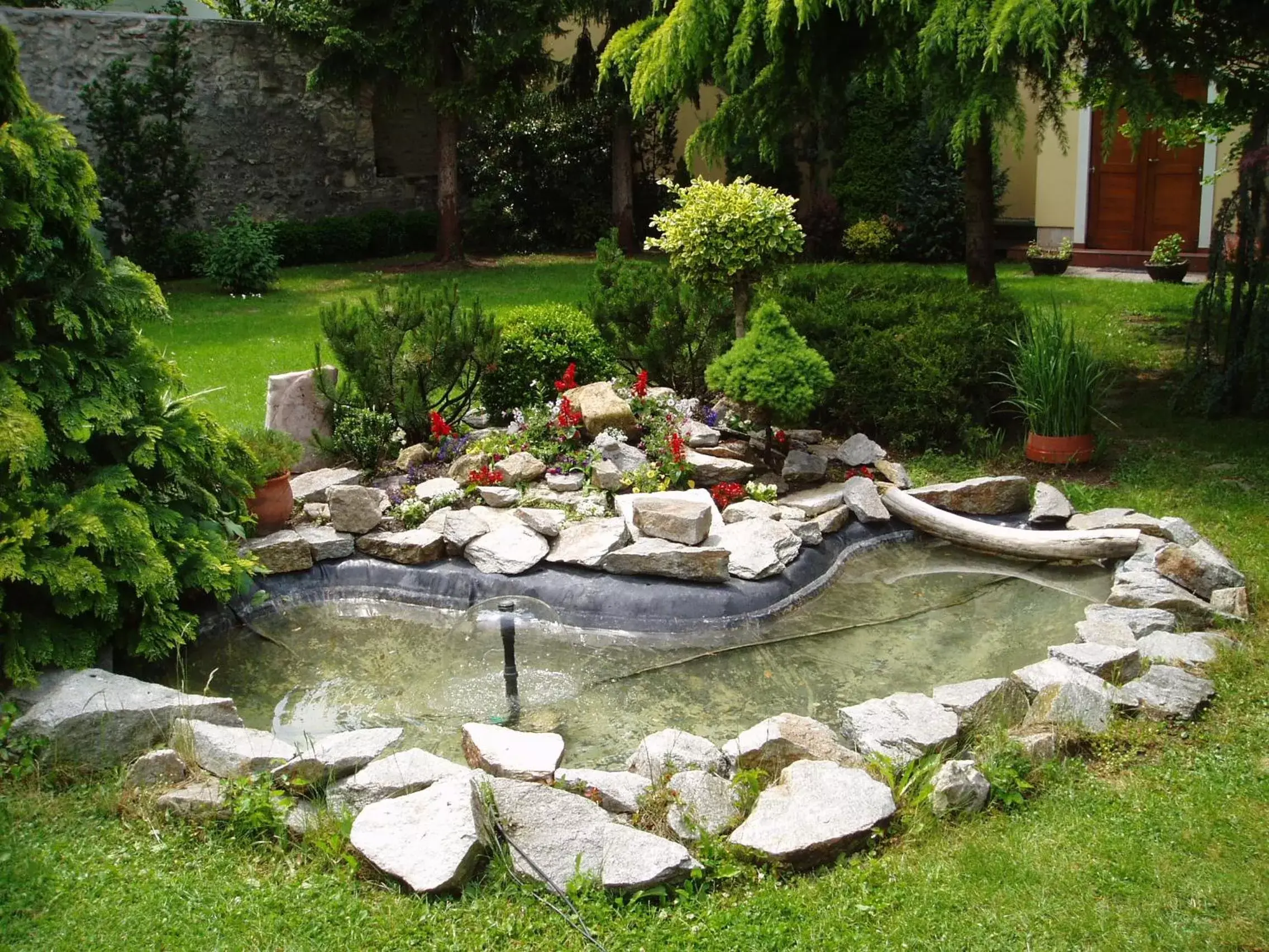 Garden in Hotel Wollner