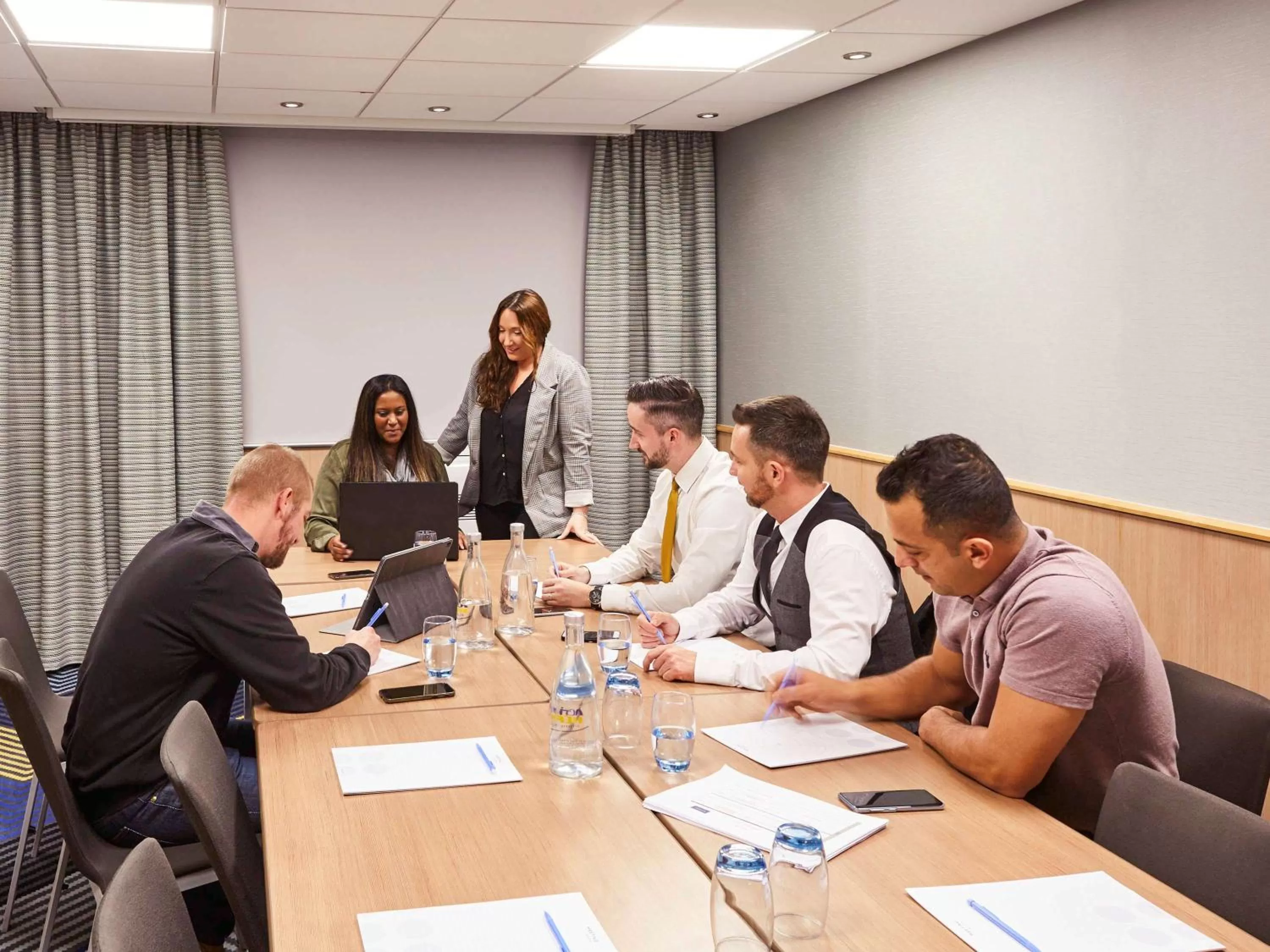 On site in Novotel Coventry