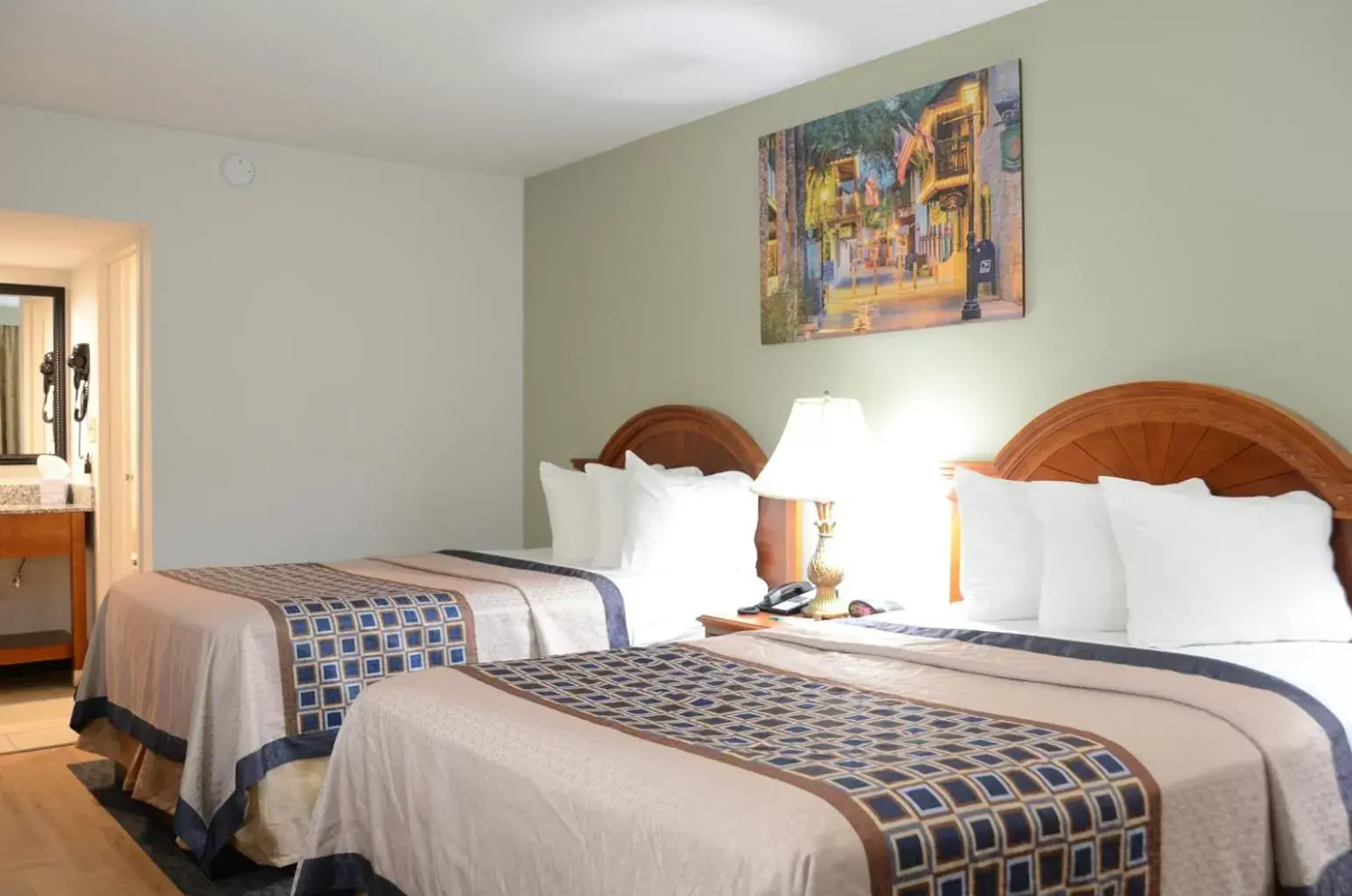 Double Room with Two Double Beds - Non-Smoking in Smart Stay Inn - Saint Augustine Double Room with Two Double Beds - Non-Smoking in Smart Stay Inn - Saint Augustine