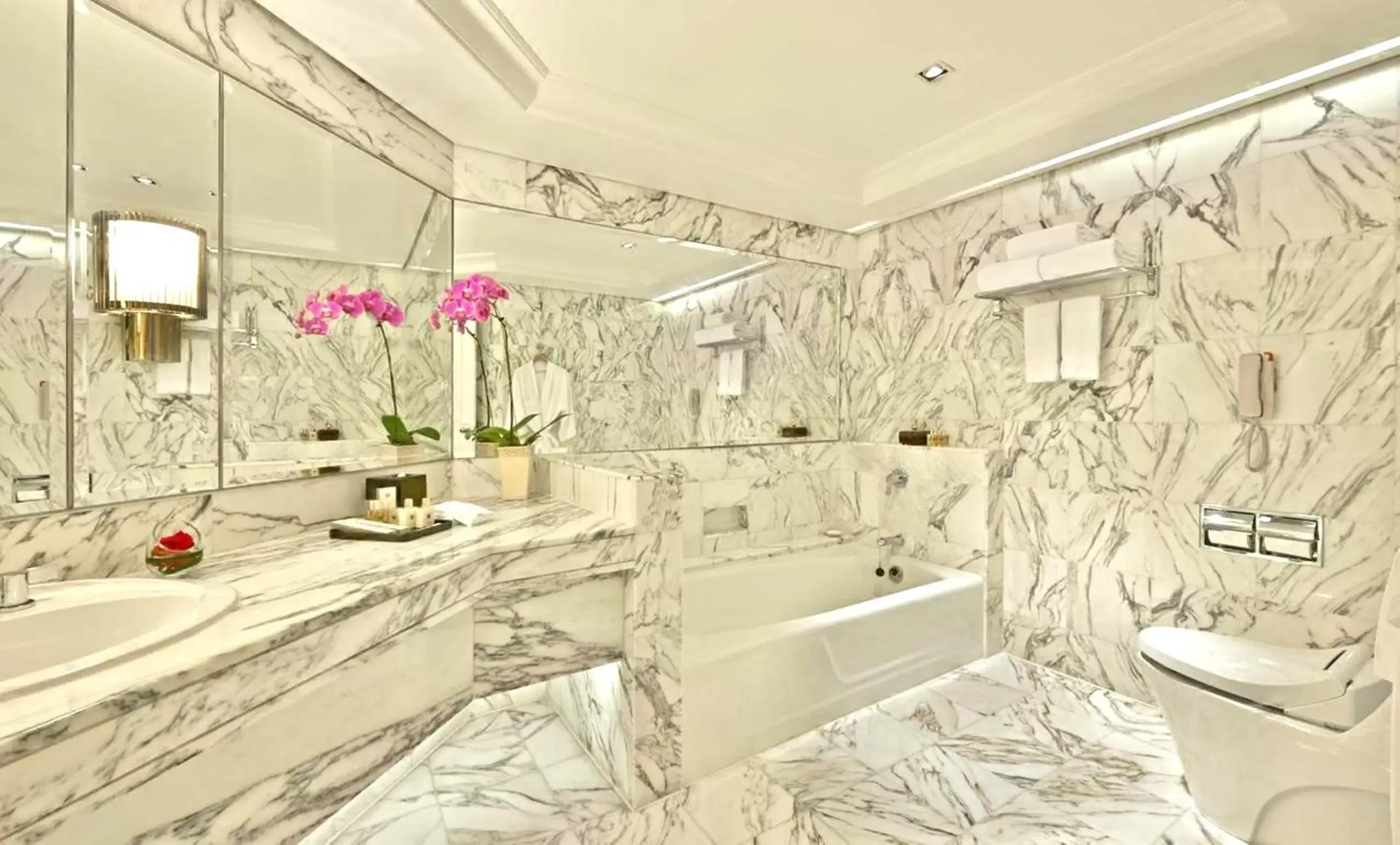 Bathroom in Grand Millennium Kuala Lumpur Bathroom in Grand Millennium Kuala Lumpur