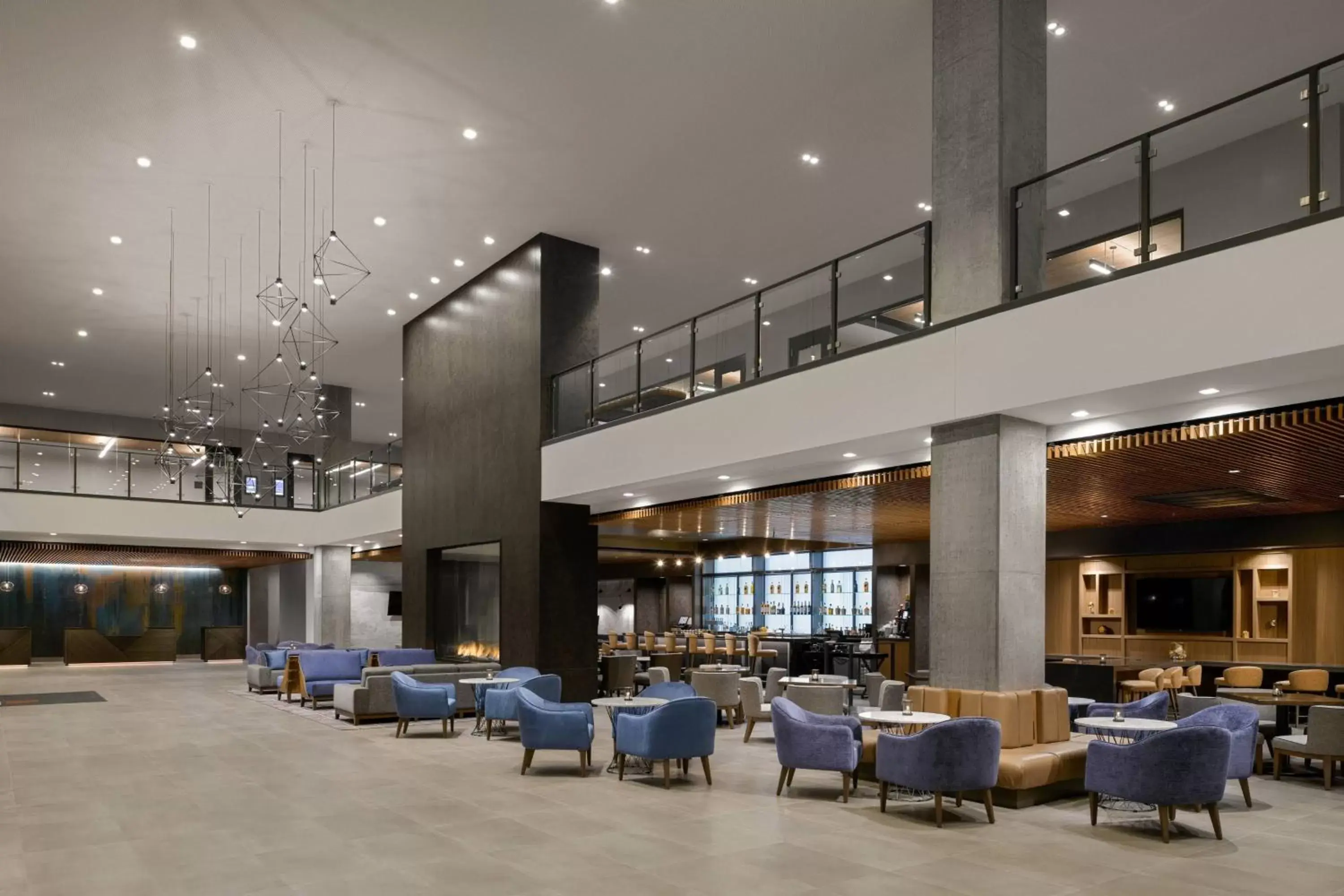 Lobby or reception, Restaurant/Places to Eat in Marriott Tacoma Downtown