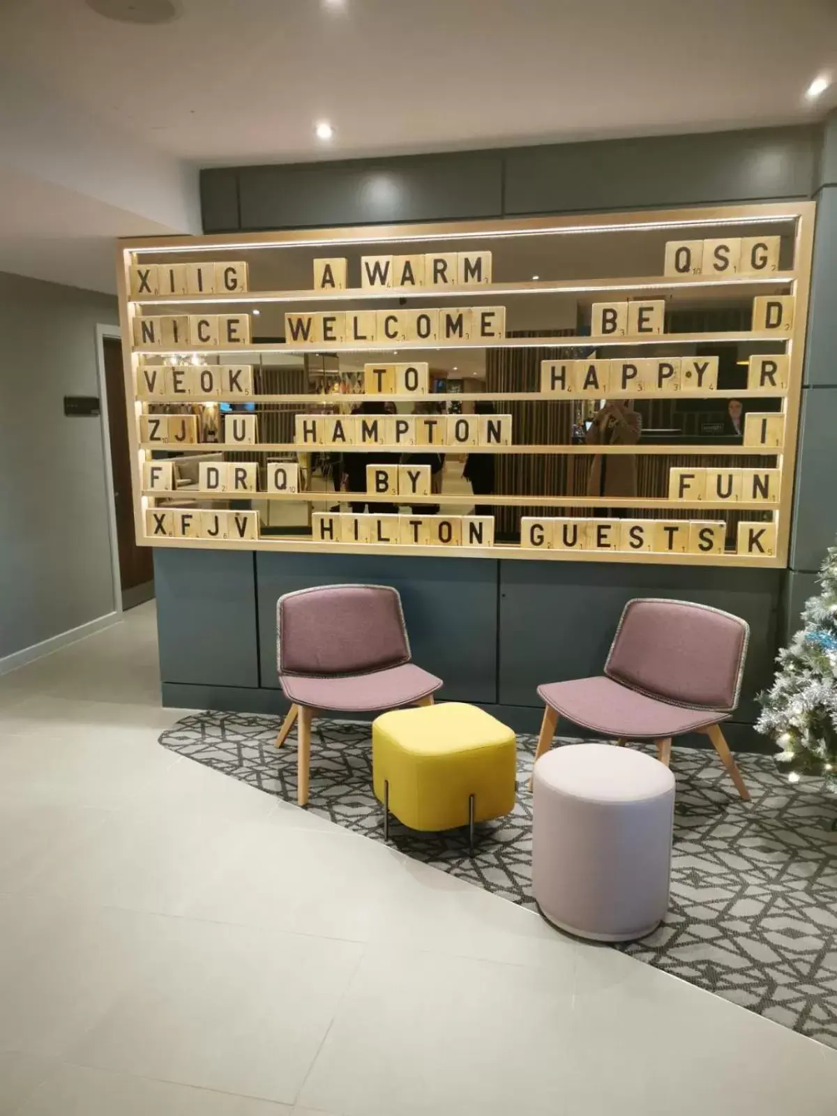 Lobby or reception in Hampton by Hilton Corby Lobby or reception in Hampton by Hilton Corby