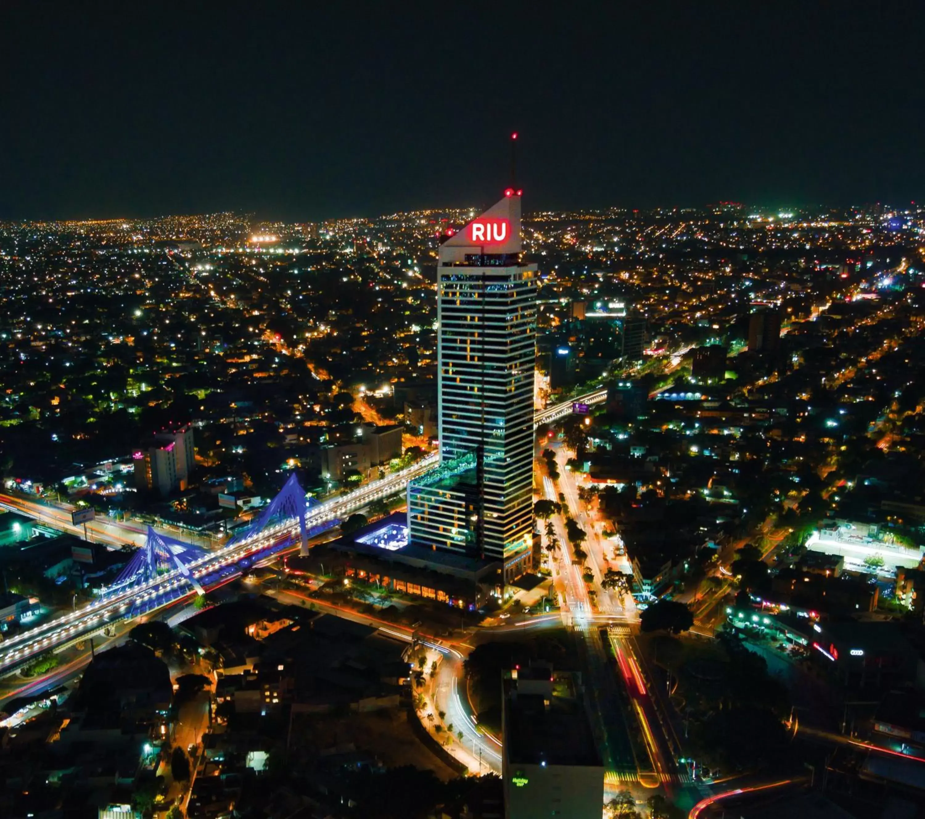 Property building, Bird's-eye View in Riu Plaza Guadalajara