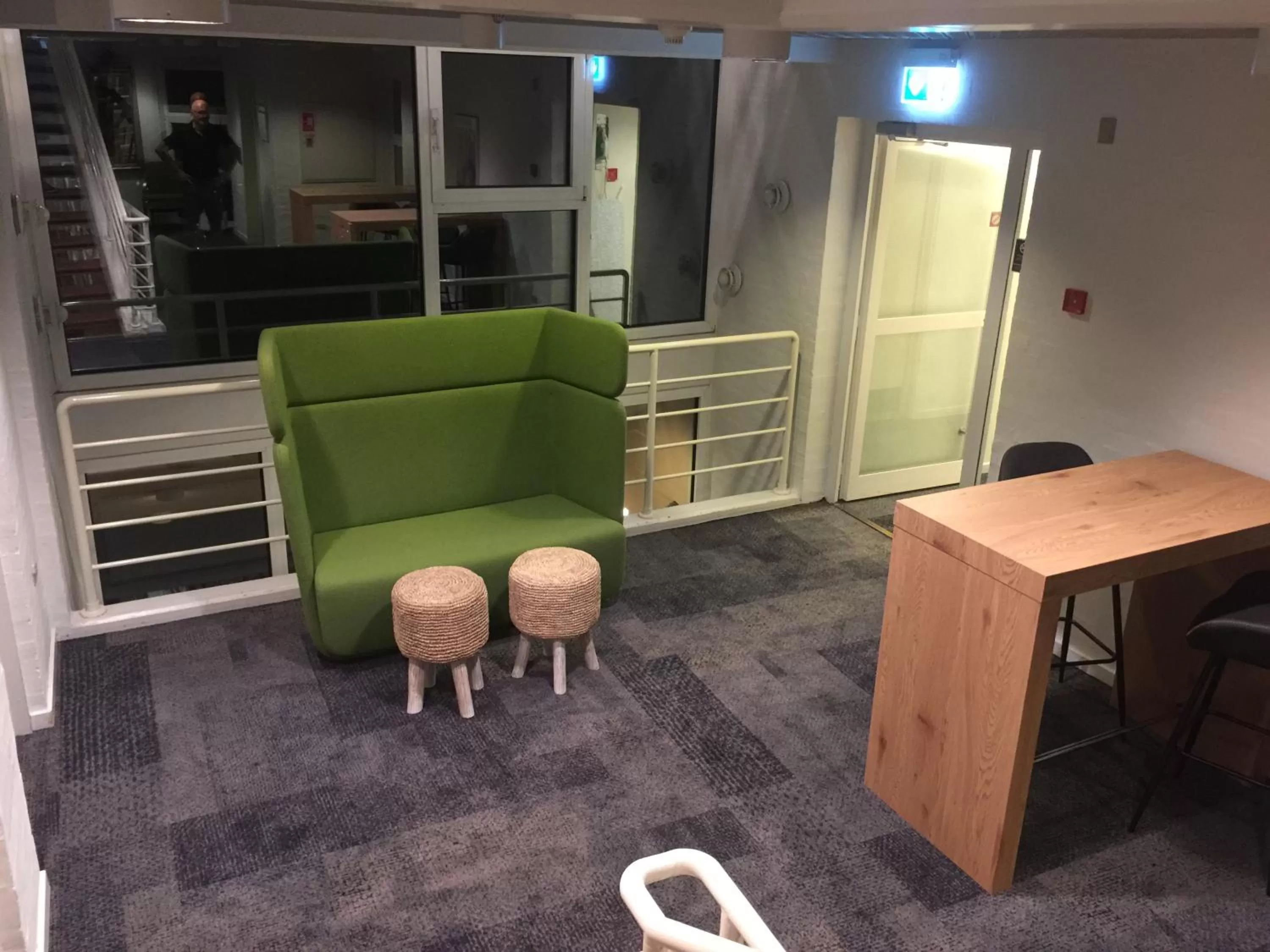 Patio in City Hotel Nattergalen