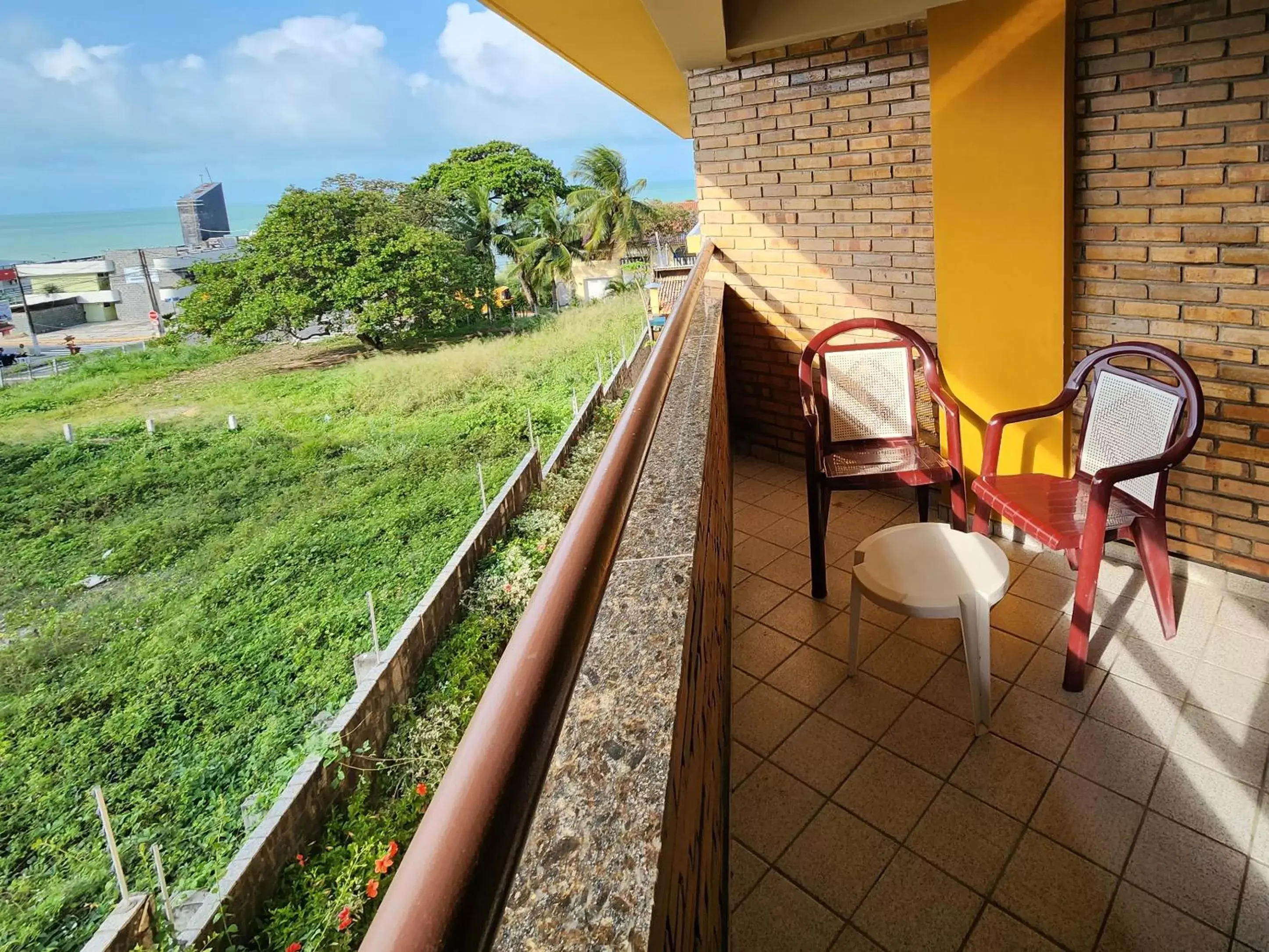 Balcony/Terrace in Pizzato Praia Hotel