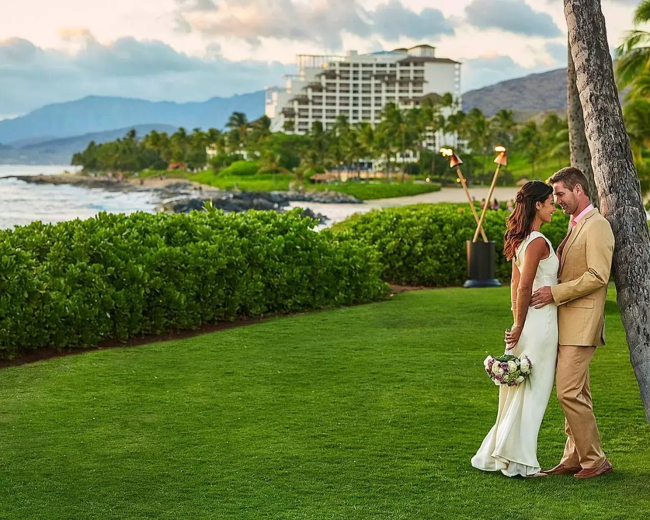 People in Four Seasons Resort Oahu at Ko Olina