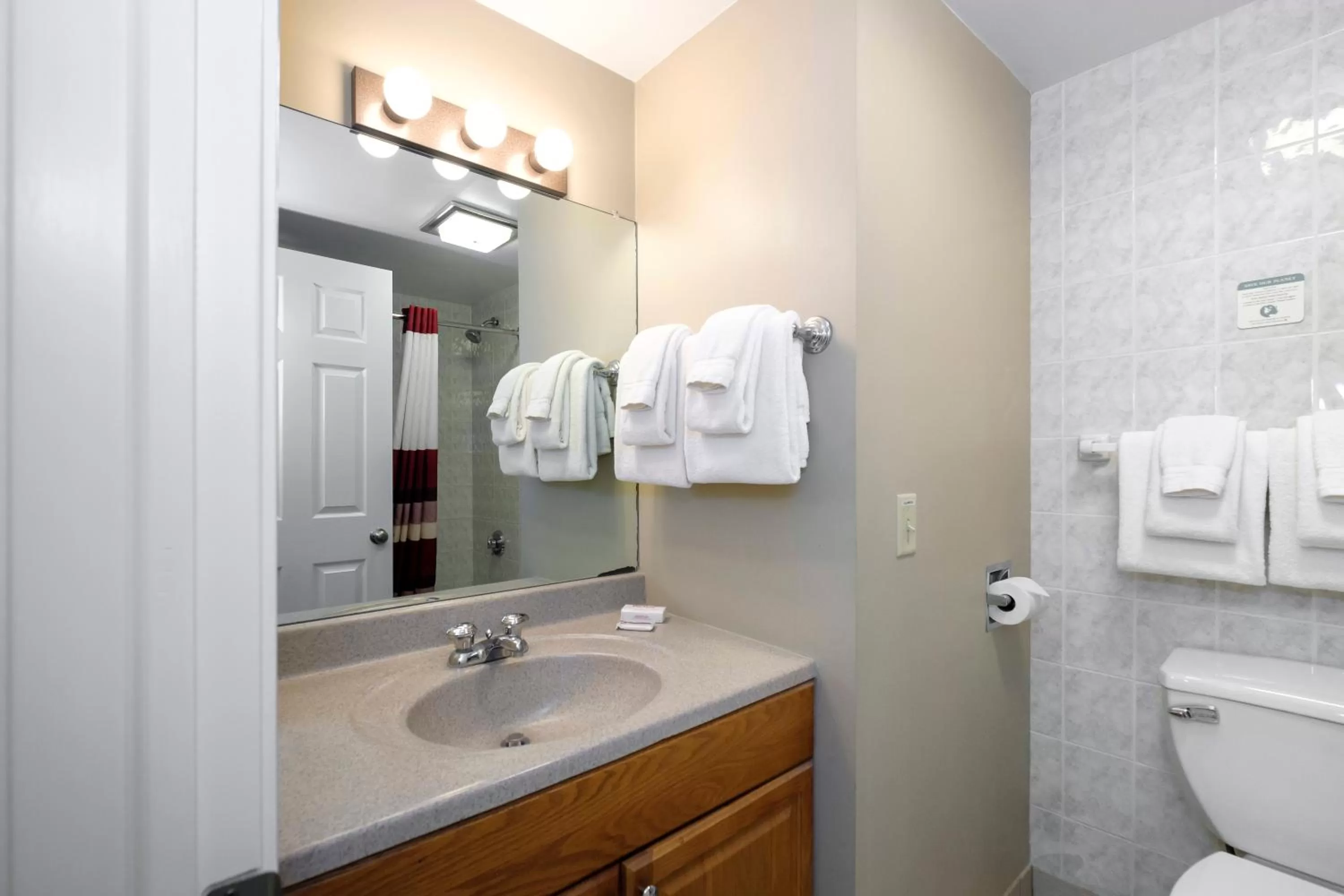 Bathroom in Red Roof Inn and Suites Herkimer