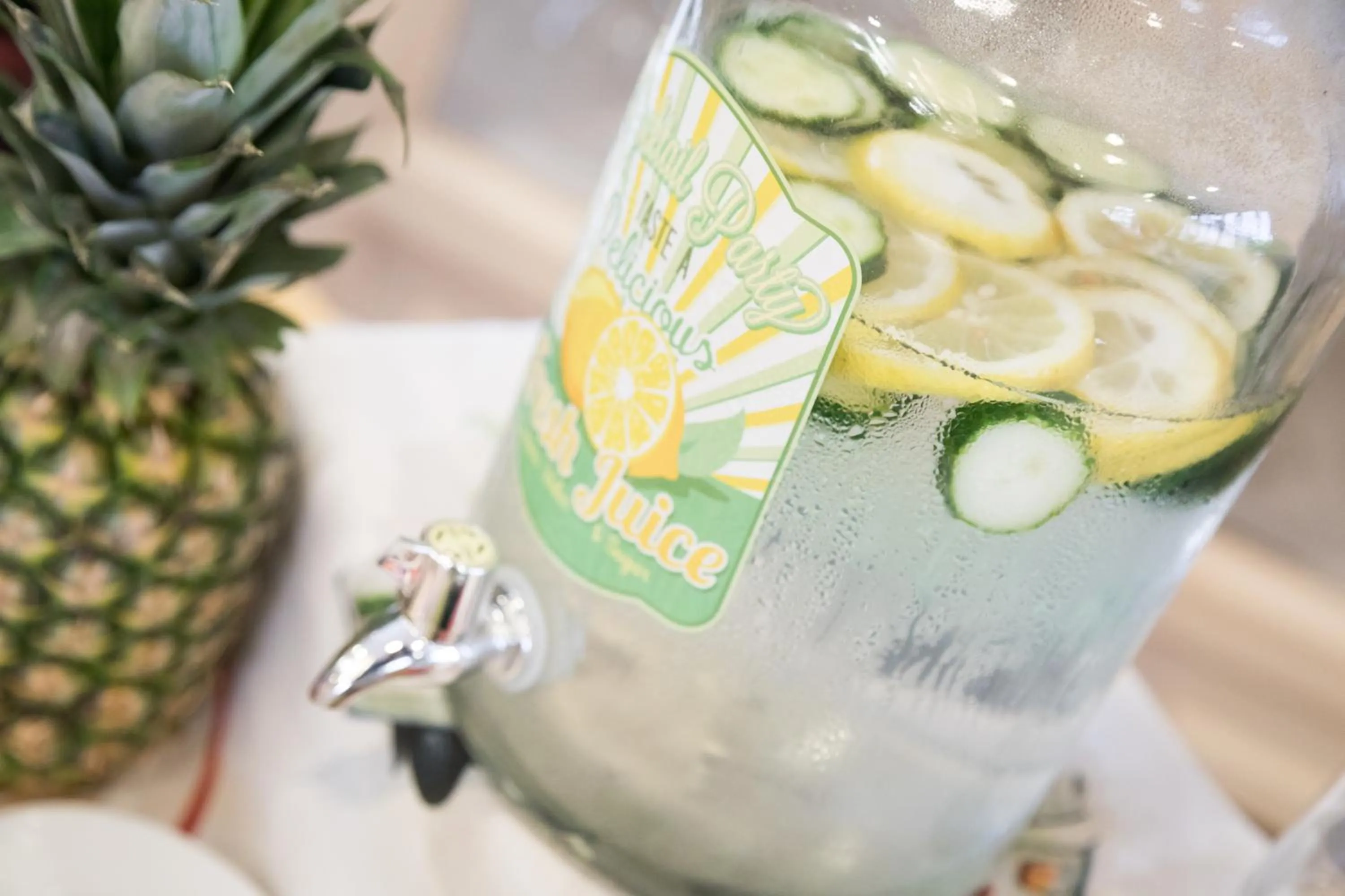 Food and drinks in Hotel Villa Tiziana