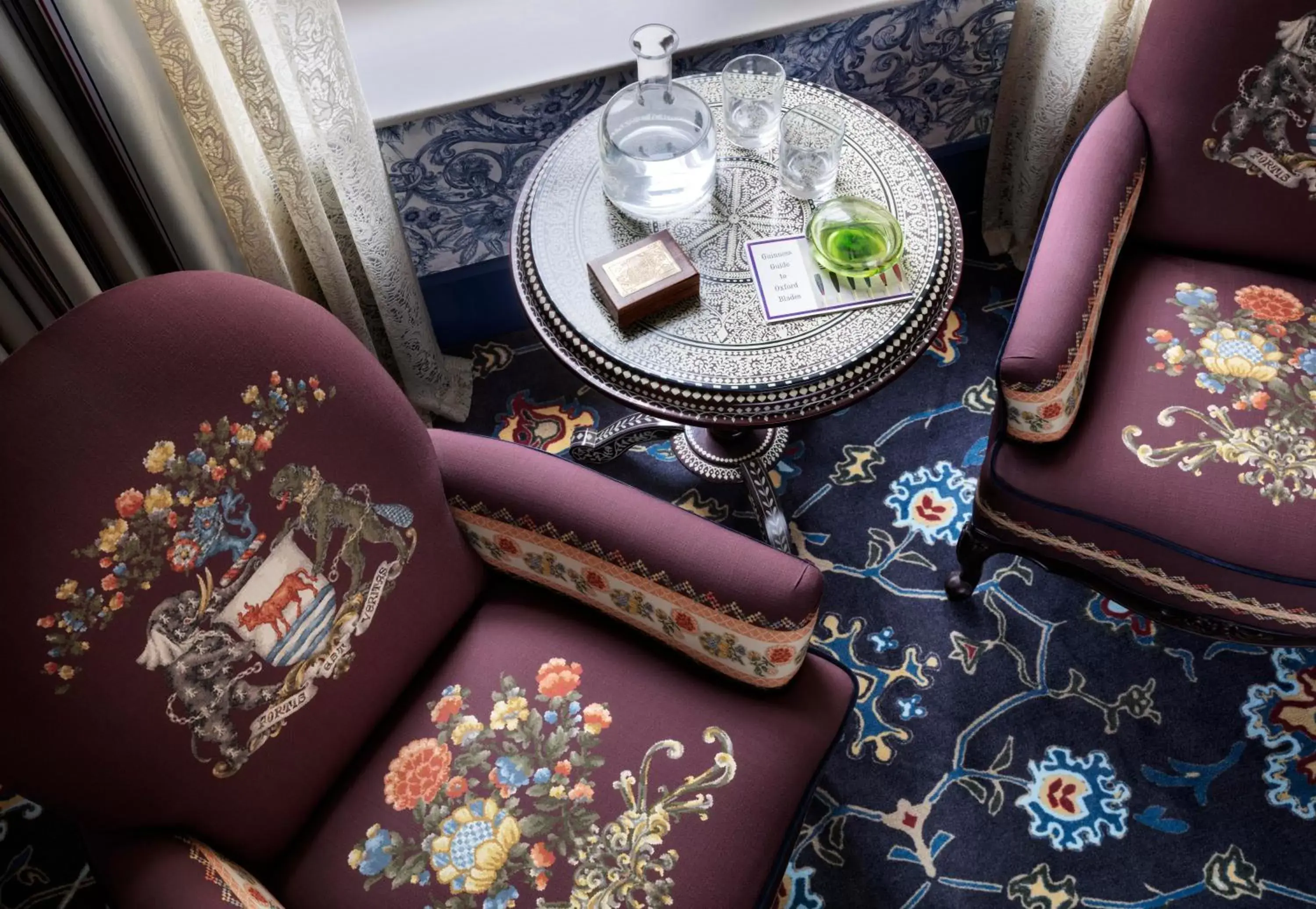 Seating Area in The Randolph Hotel, by Graduate Hotels