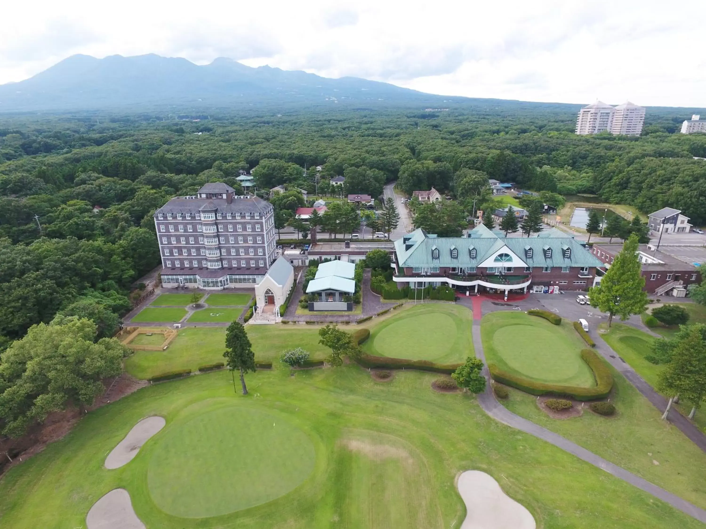 Property building, Bird's-eye View in Wellness Forest Nasu