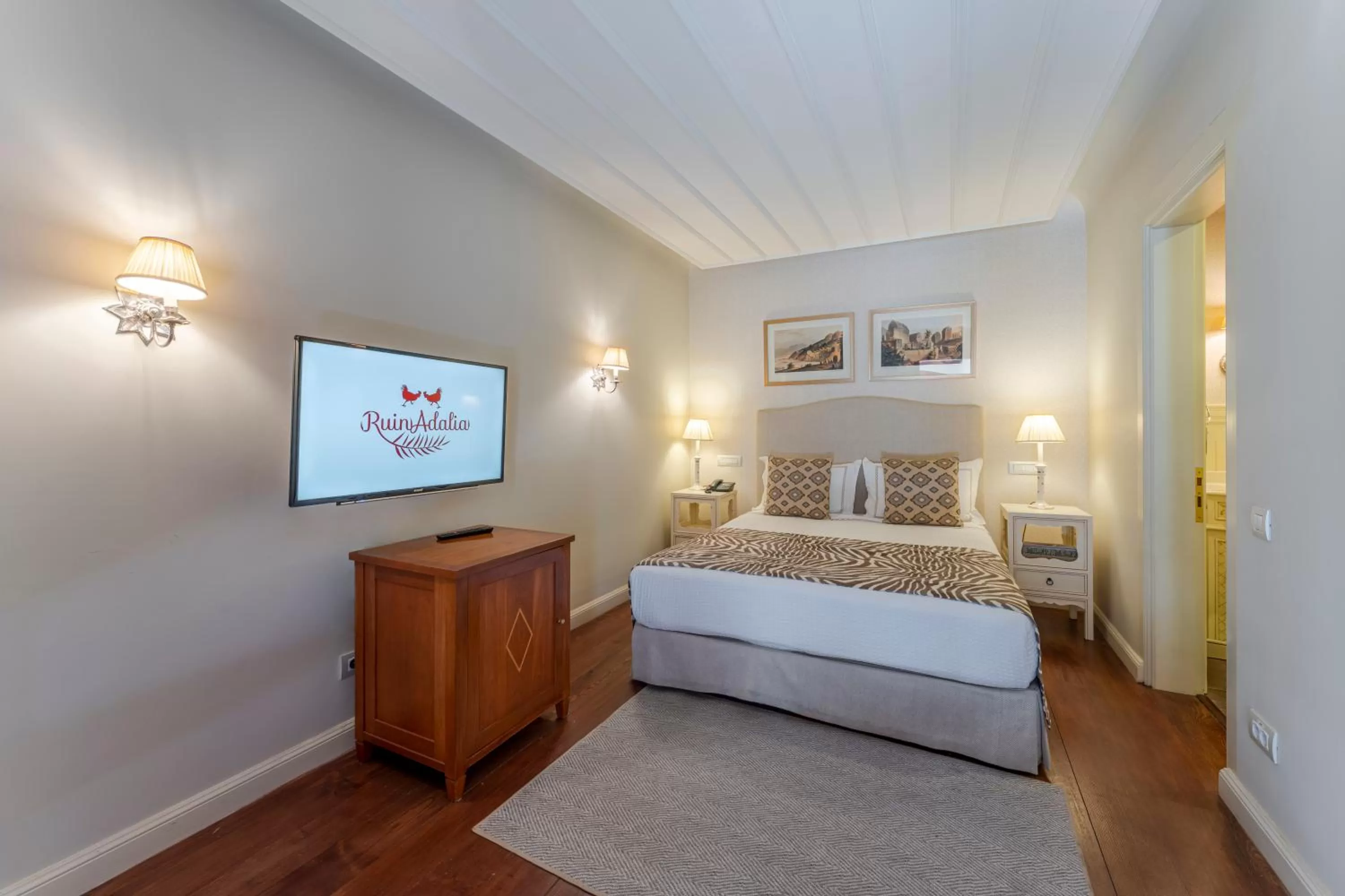 Bed in RuinAdalia Hotel - Adult Only