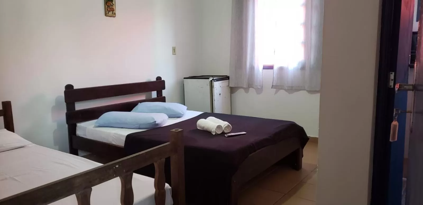 Bed in Hotel Nevada Ubatuba