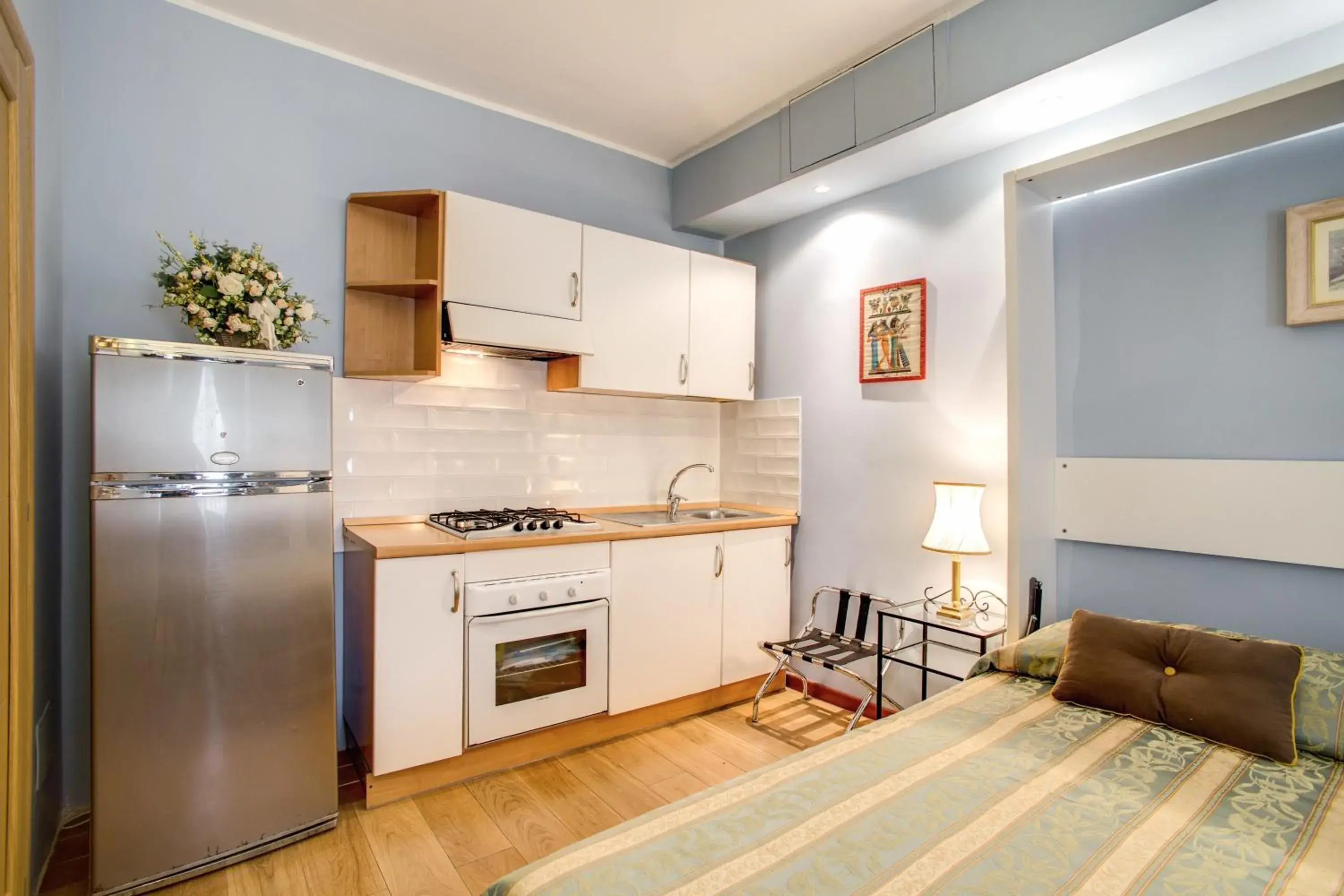 Bedroom, Kitchen/Kitchenette in Residenza Dei Principi