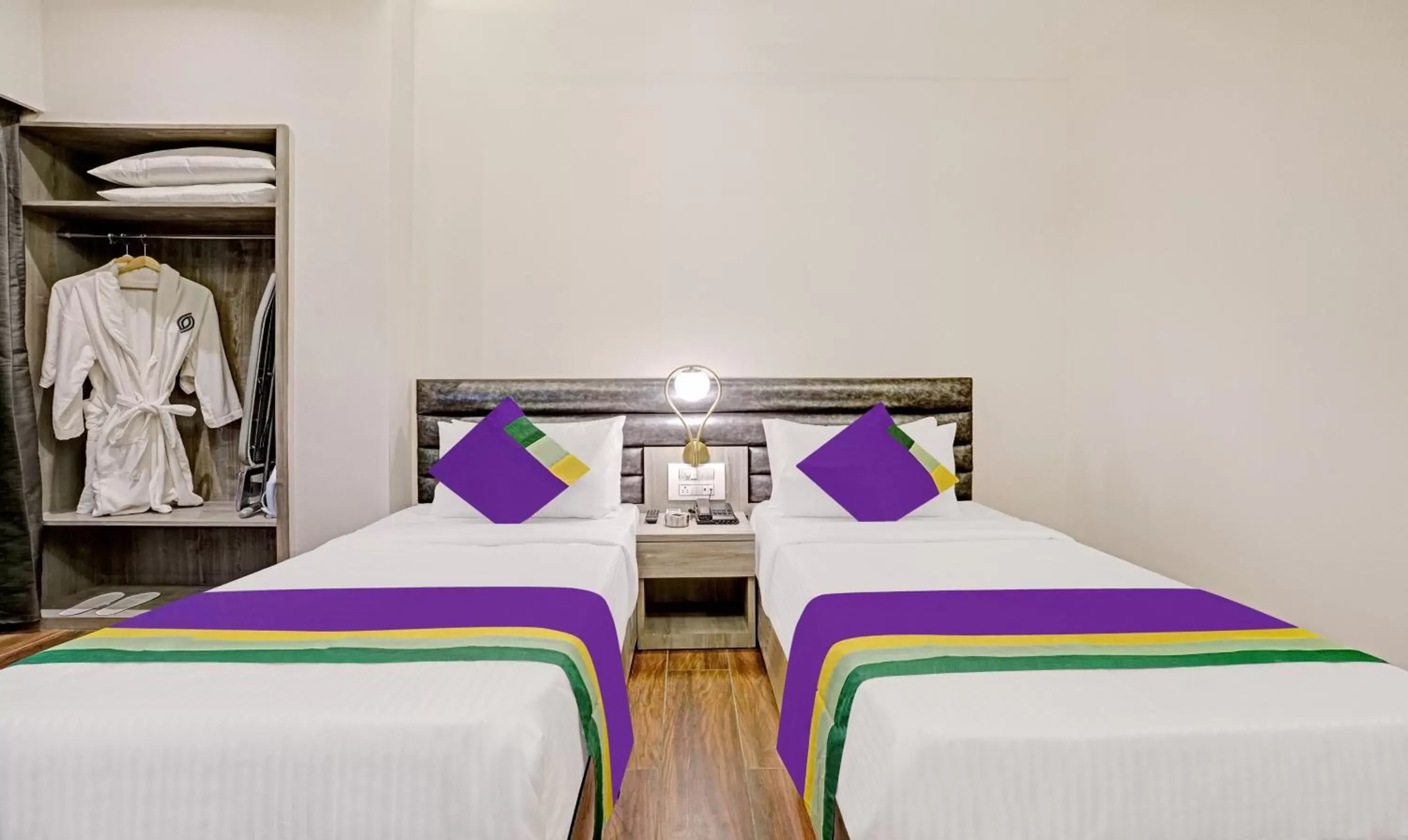 Bedroom, Bed in Treebo Premium Widlor Boutique Bedroom, Bed in Treebo Premium Widlor Boutique