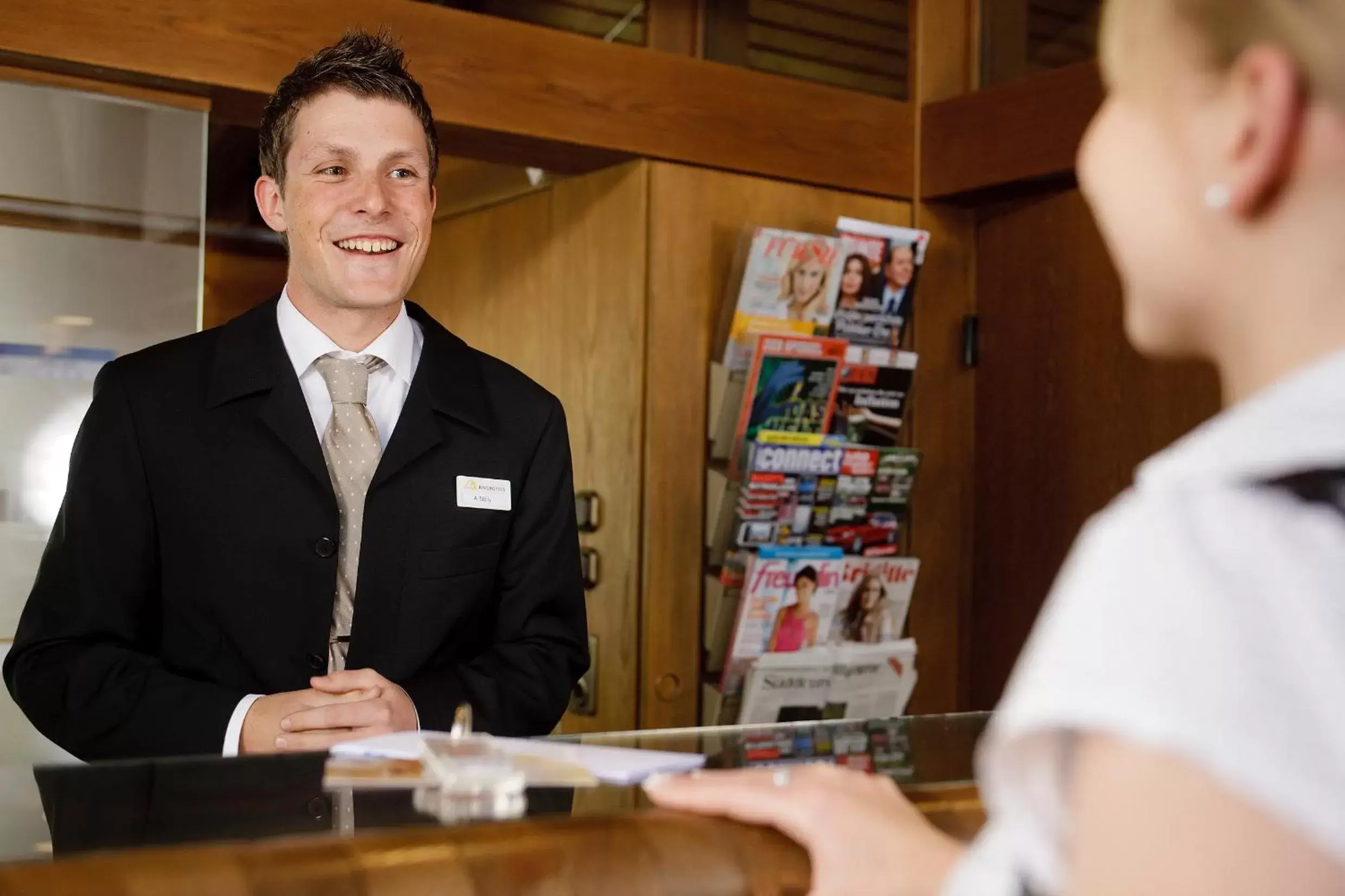 Staff, Lobby/Reception in Ringhotel Gasthof Hasen